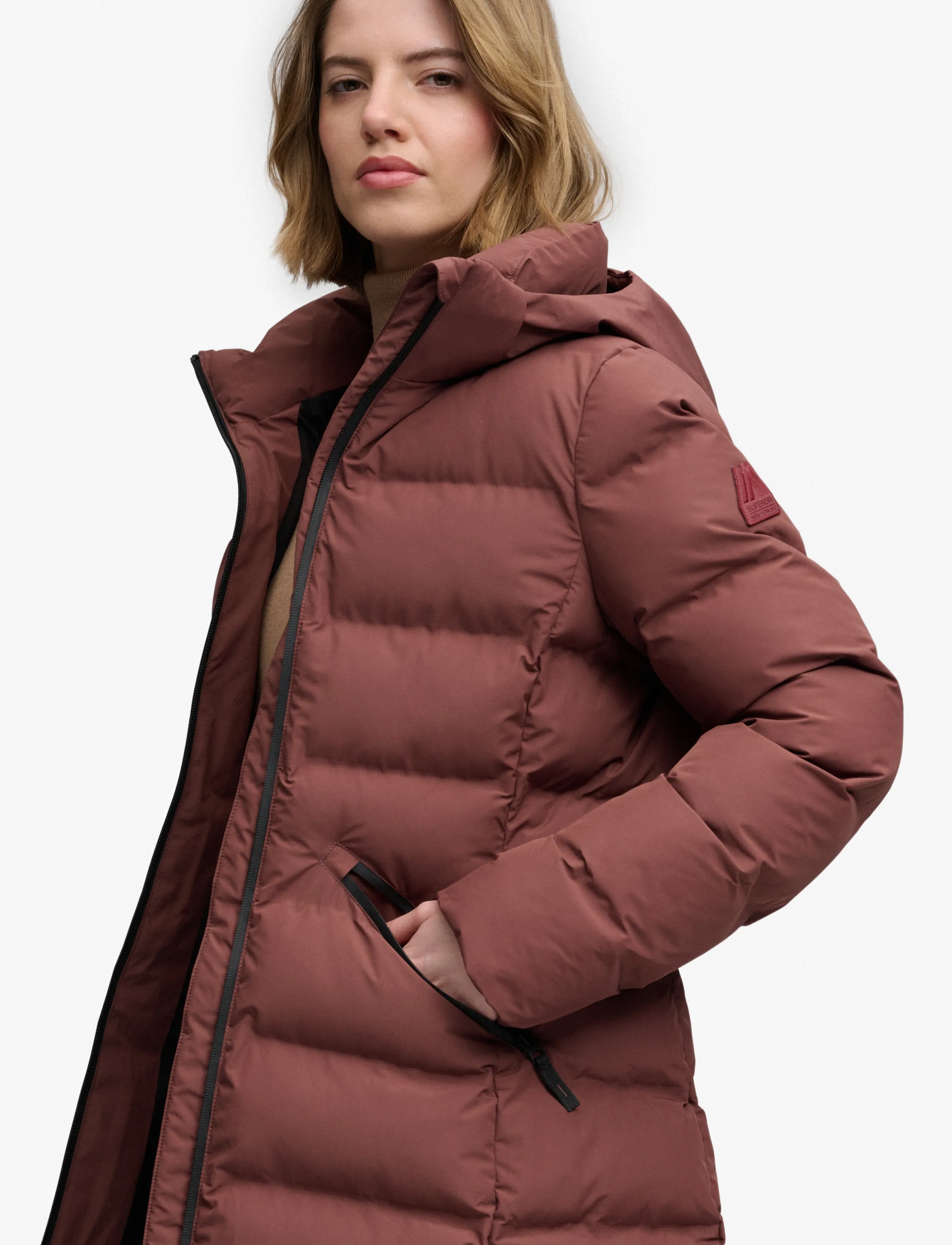 Superdry City Mid Padded Jacket jackor dam – bild 6