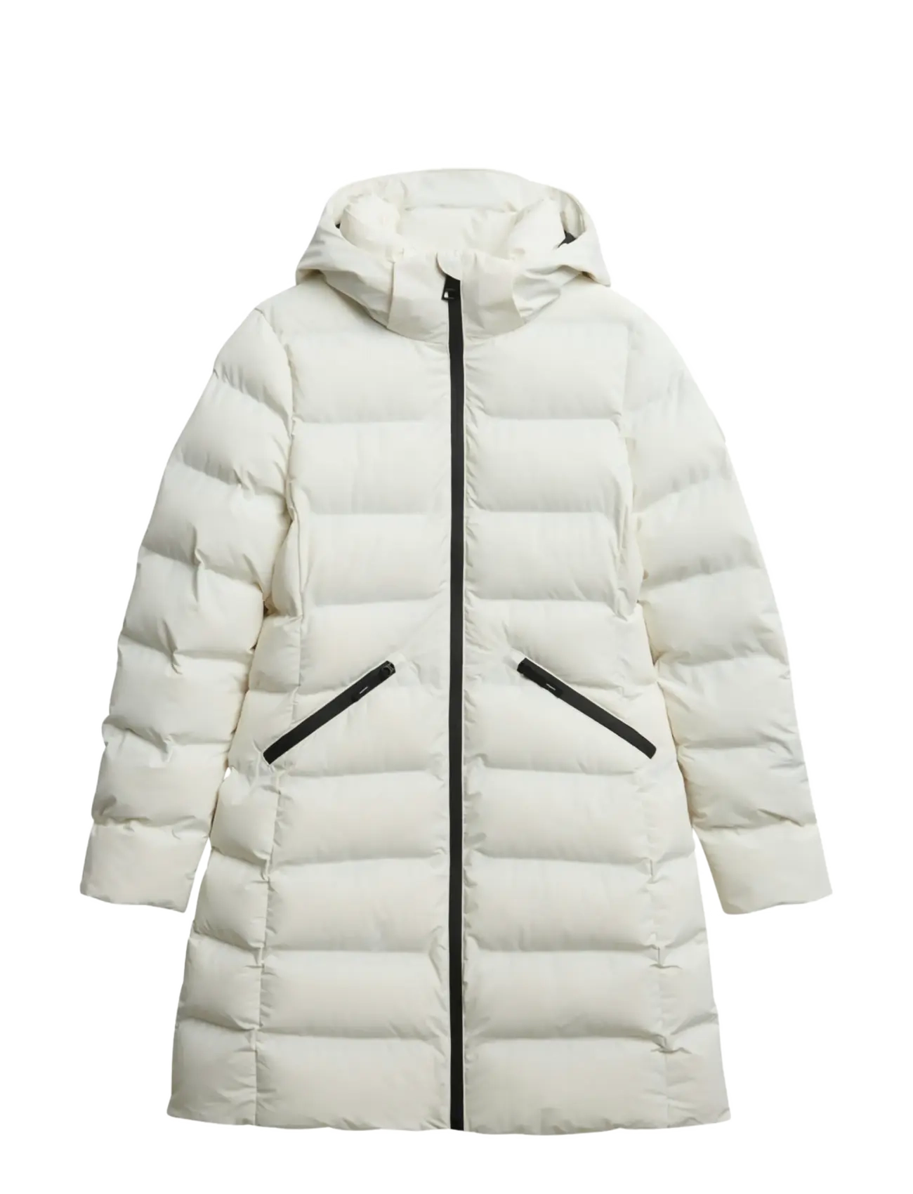 Superdry - CITY MID PADDED JACKET - sulejoped ja voodriga joped - off white - 2