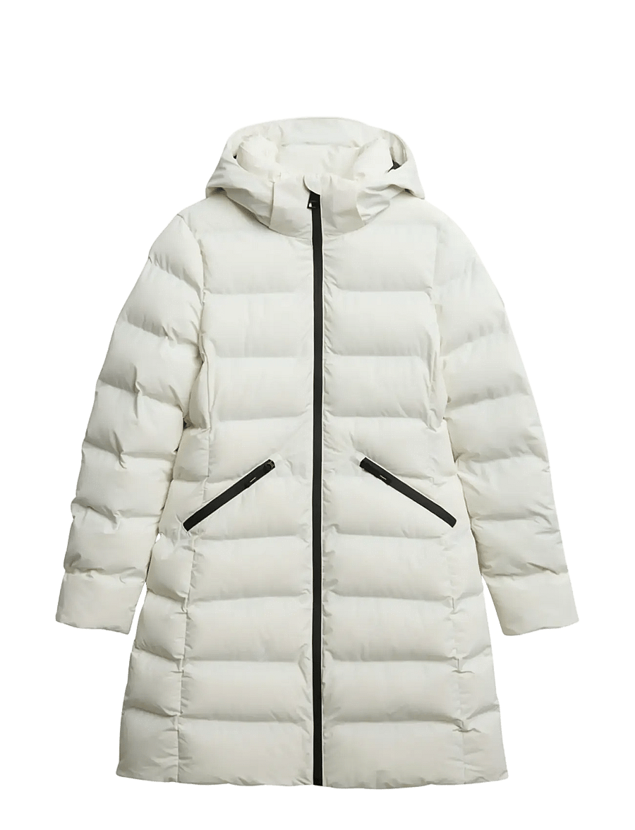 Superdry - CITY MID PADDED JACKET - sulejoped ja voodriga joped - off white - 2