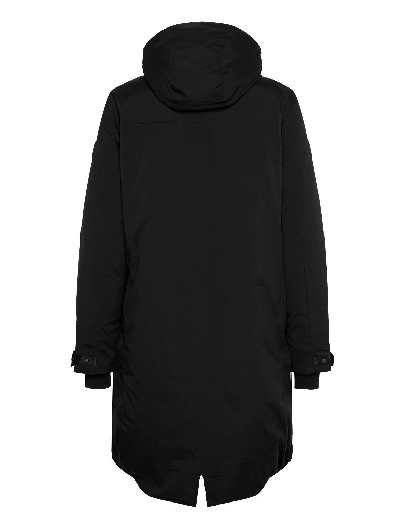 Superdry - CITY FISHTAIL PADDED PARKA - parkas - black - 1