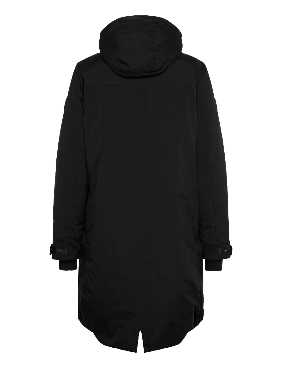 Superdry - CITY FISHTAIL PADDED PARKA - parkas - black - 2