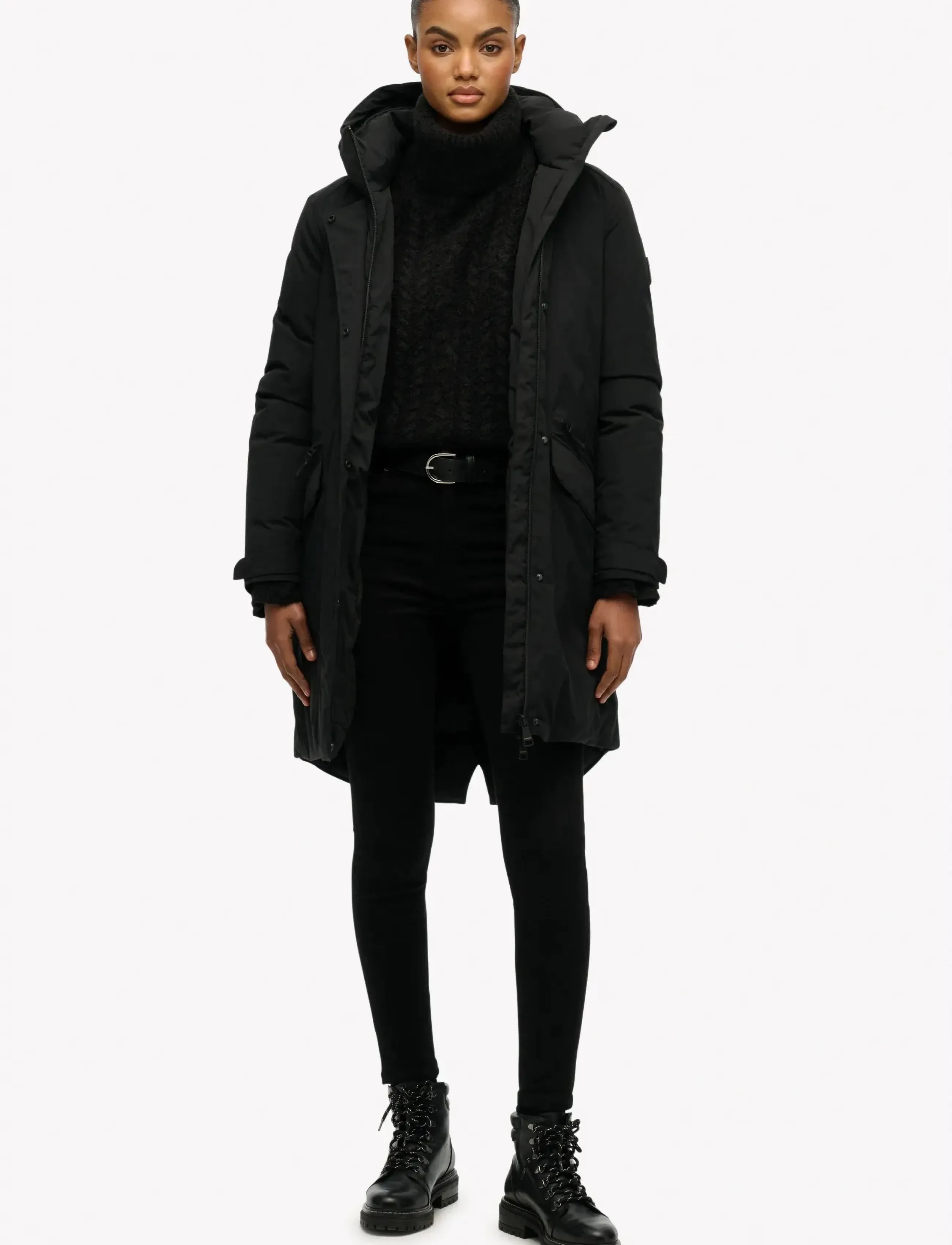 City Fishtail Padded Parka 7