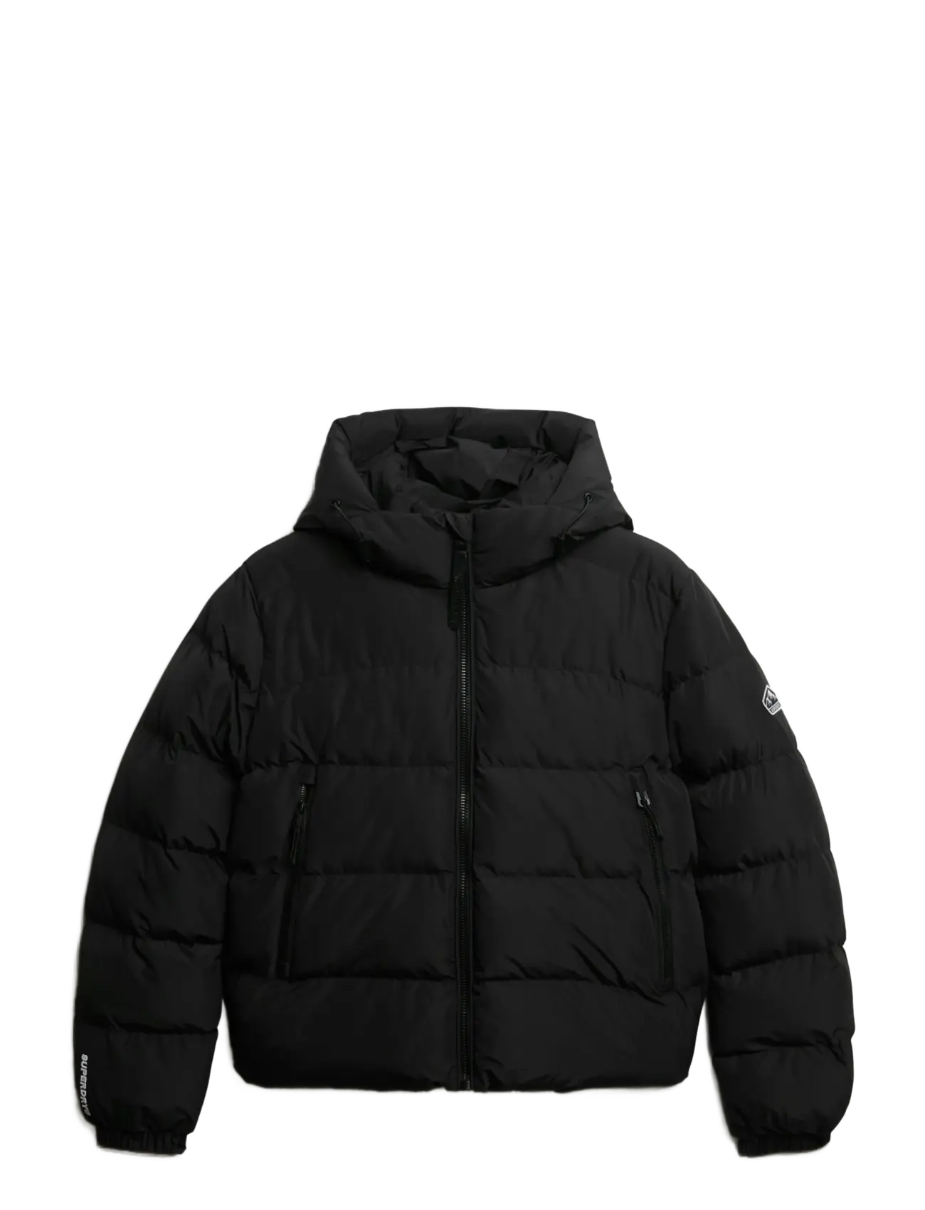 Superdry - HOODED SPORTS PUFFER JACKET - black - 2