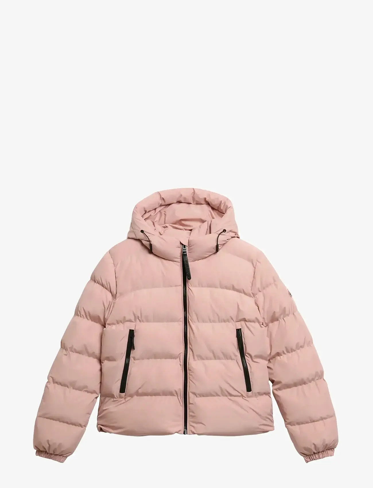 Superdry - HOODED SPORTS PUFFER JACKET - dúnjakkar - vintage blush - 1
