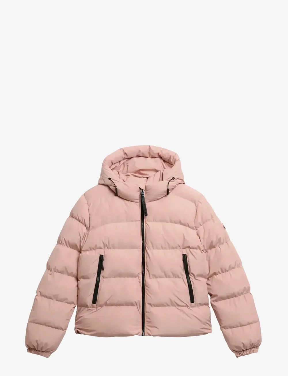 Superdry - HOODED SPORTS PUFFER JACKET - winterjacken - vintage blush - 1