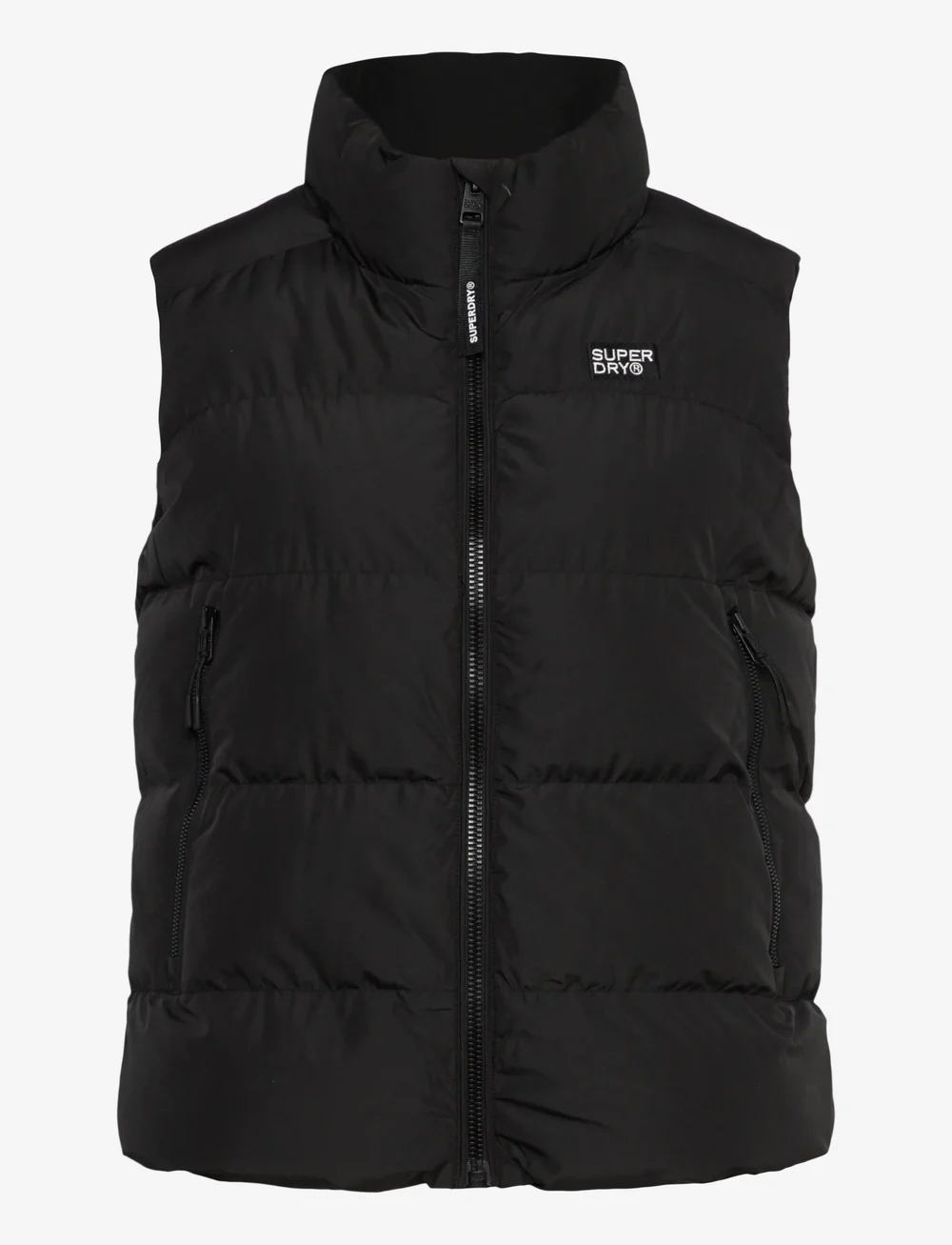 Superdry - SPORTS PUFFER GILET - herbstjacken - black - 0