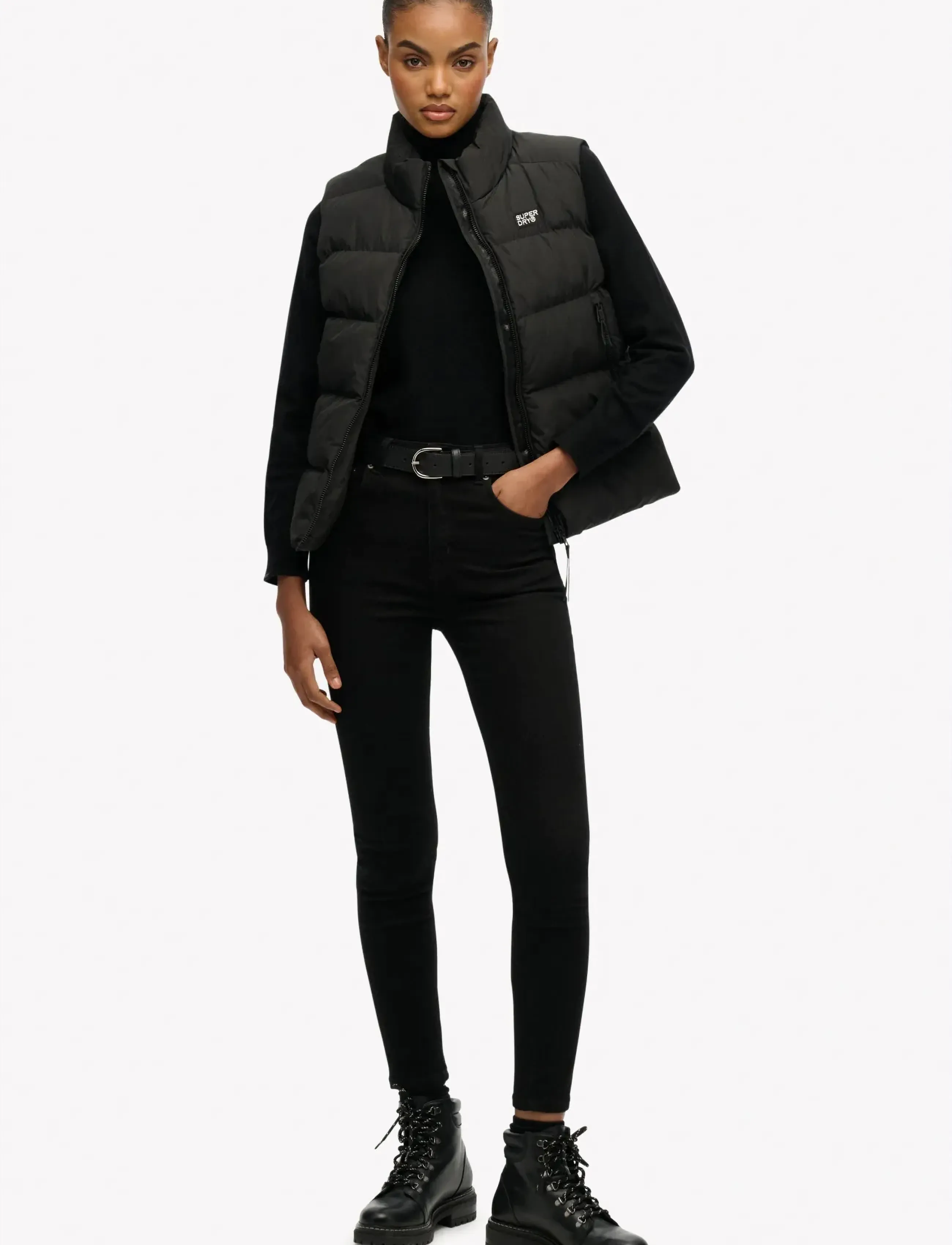 Superdry Sports Puffer Gilet västar dam – bild 7
