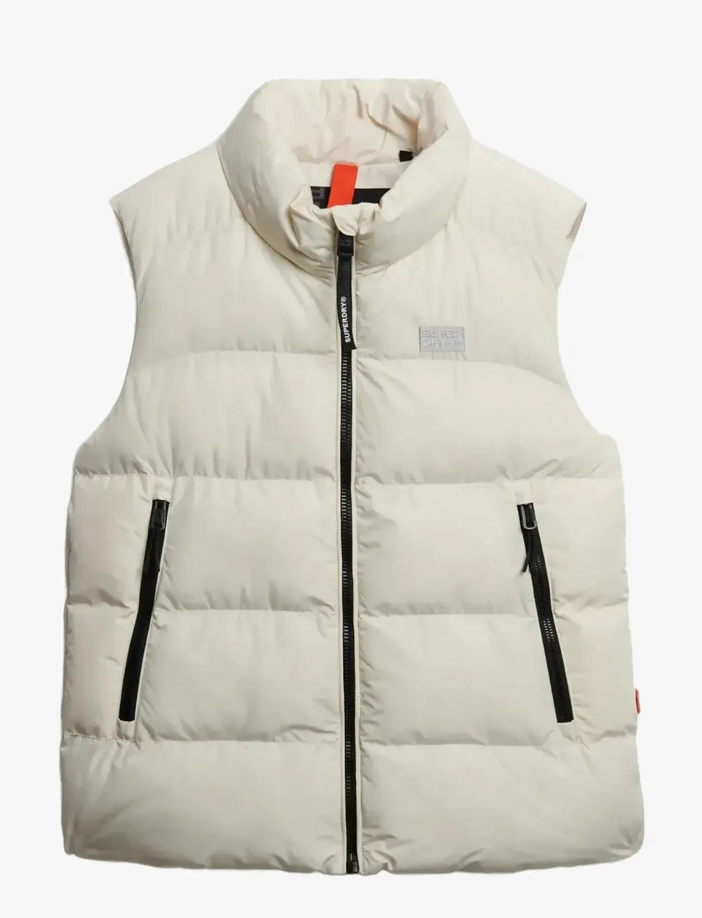 Superdry - SPORTS PUFFER GILET - höstjackor - off white - 1