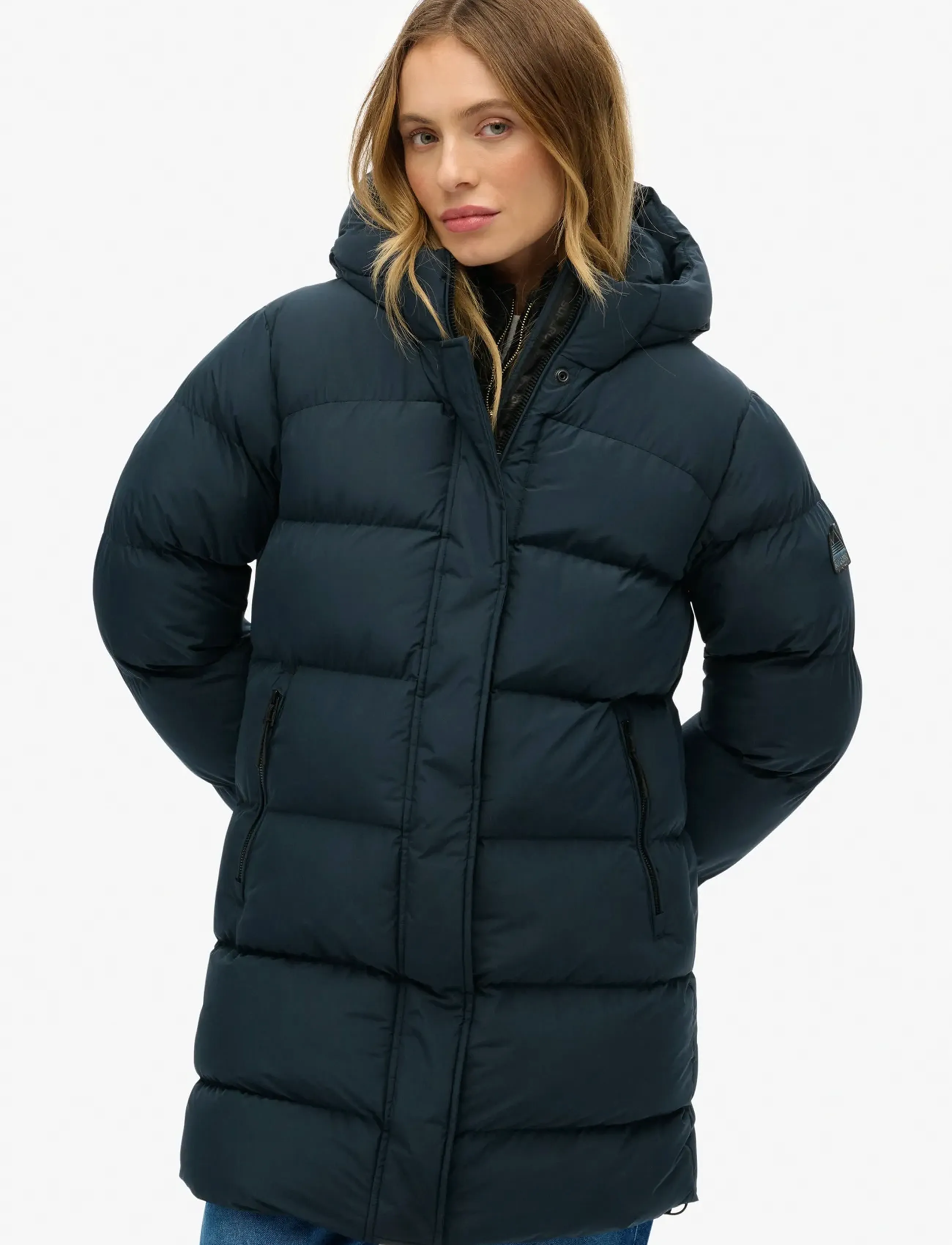 Hooded Sports Puffer Mid Jkt 6