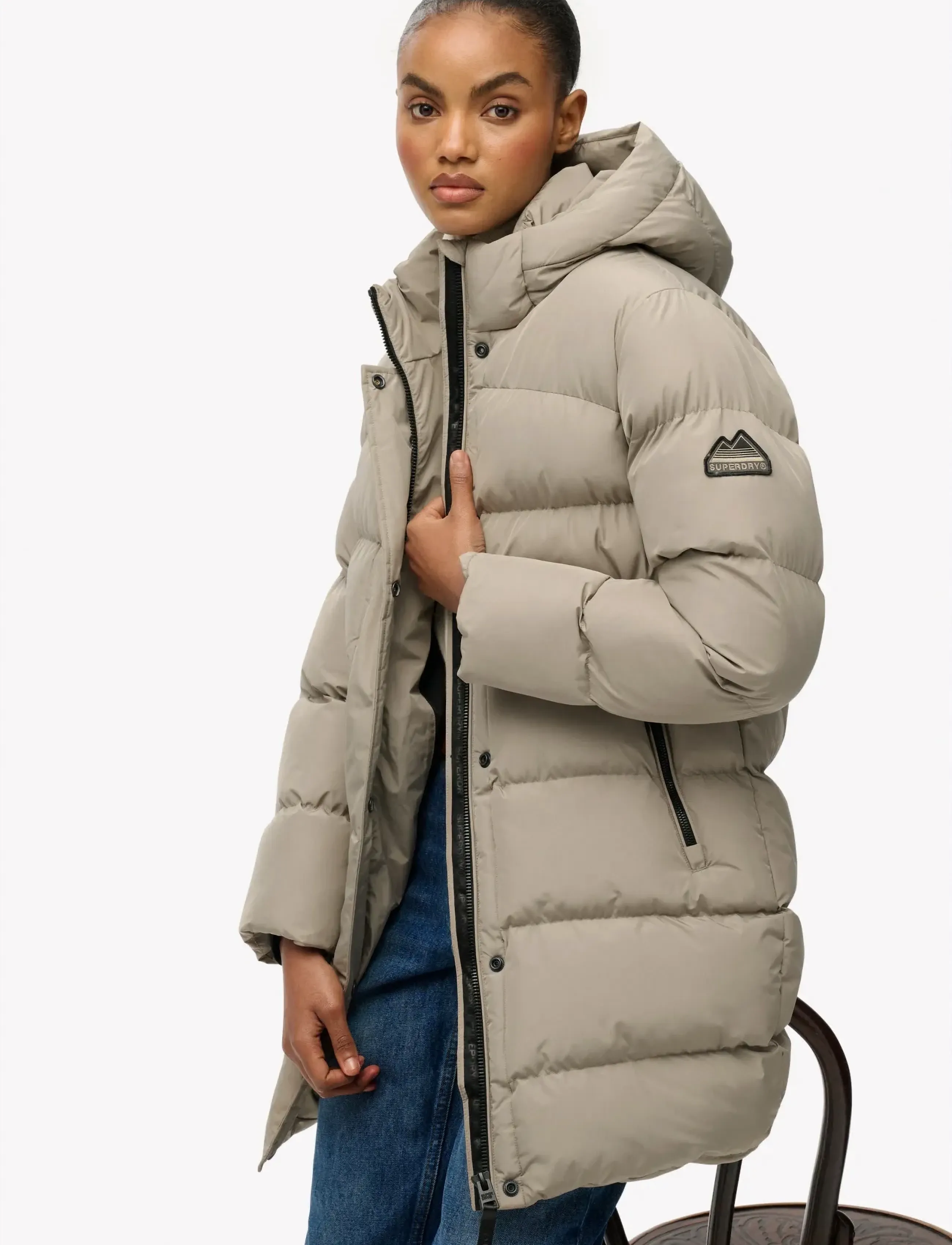 Hooded Sports Puffer Mid Jkt 6