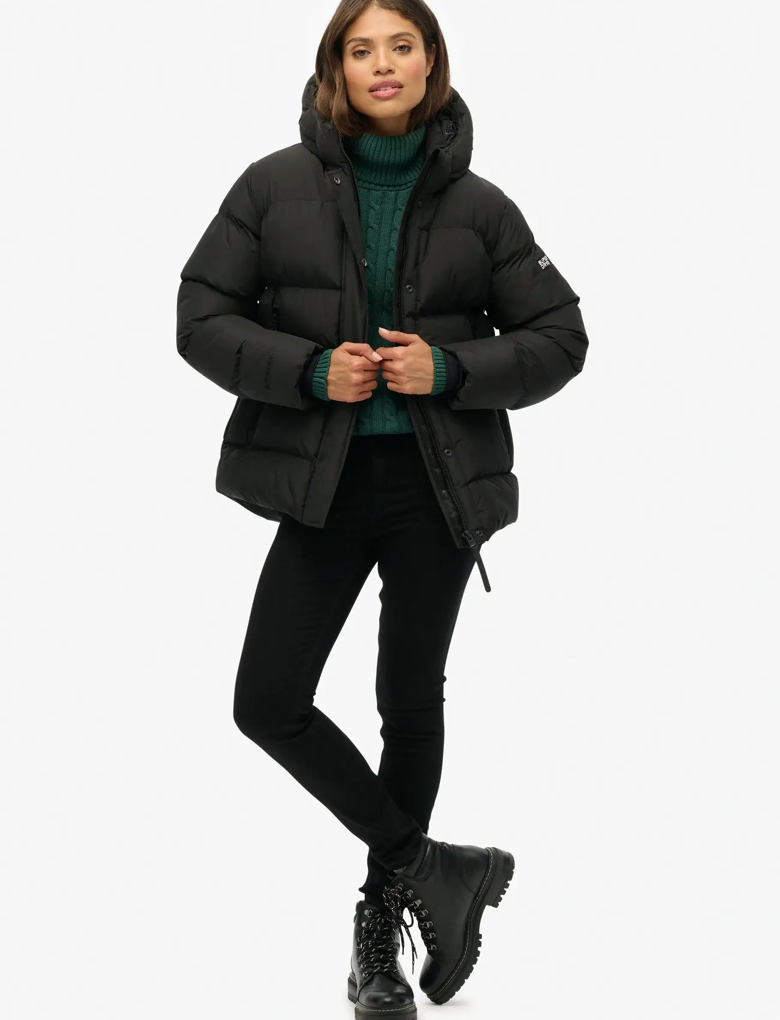 Hooded Coat 5 Baffle Sports 9
