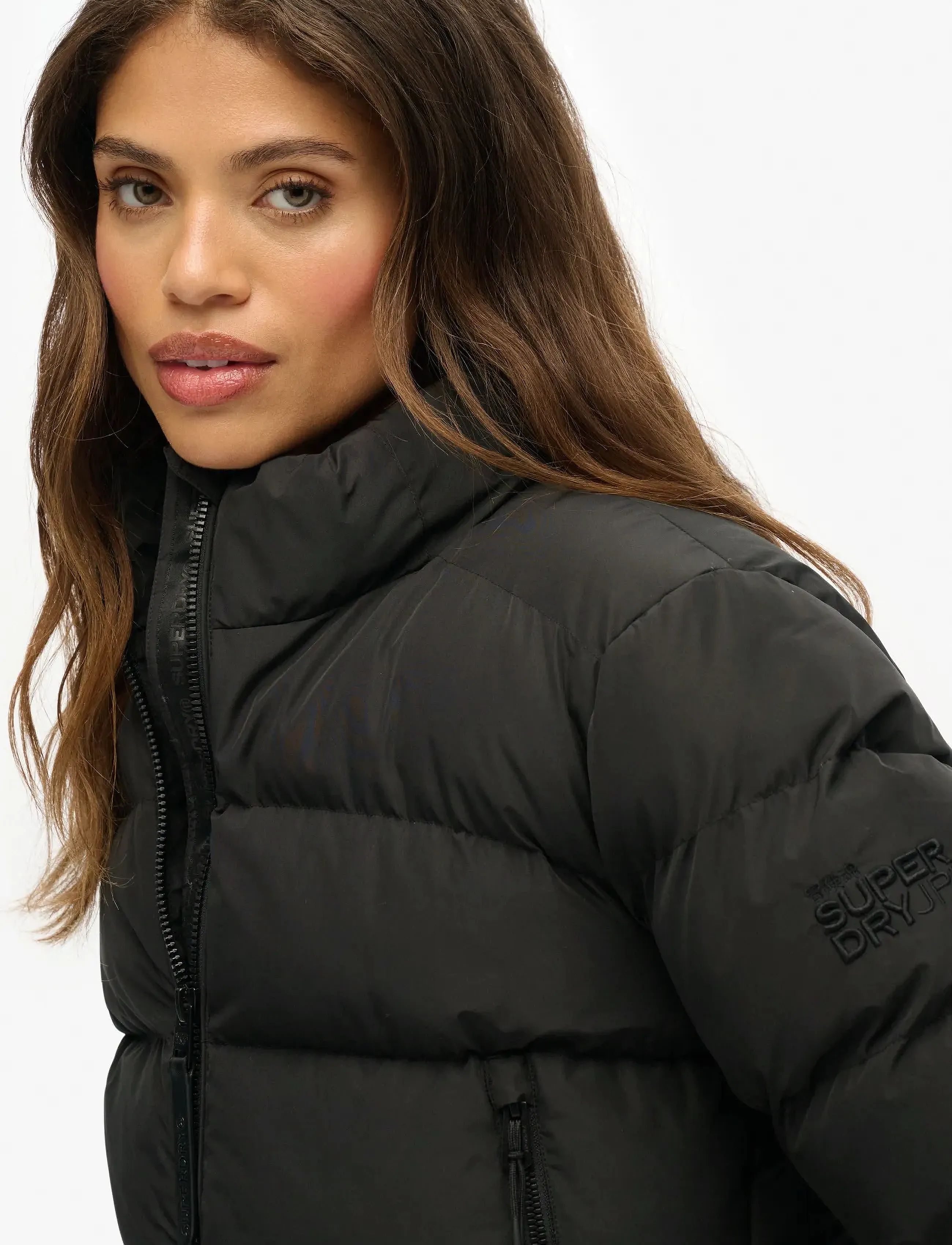 Non Hooded Sports Puffer Jkt 5