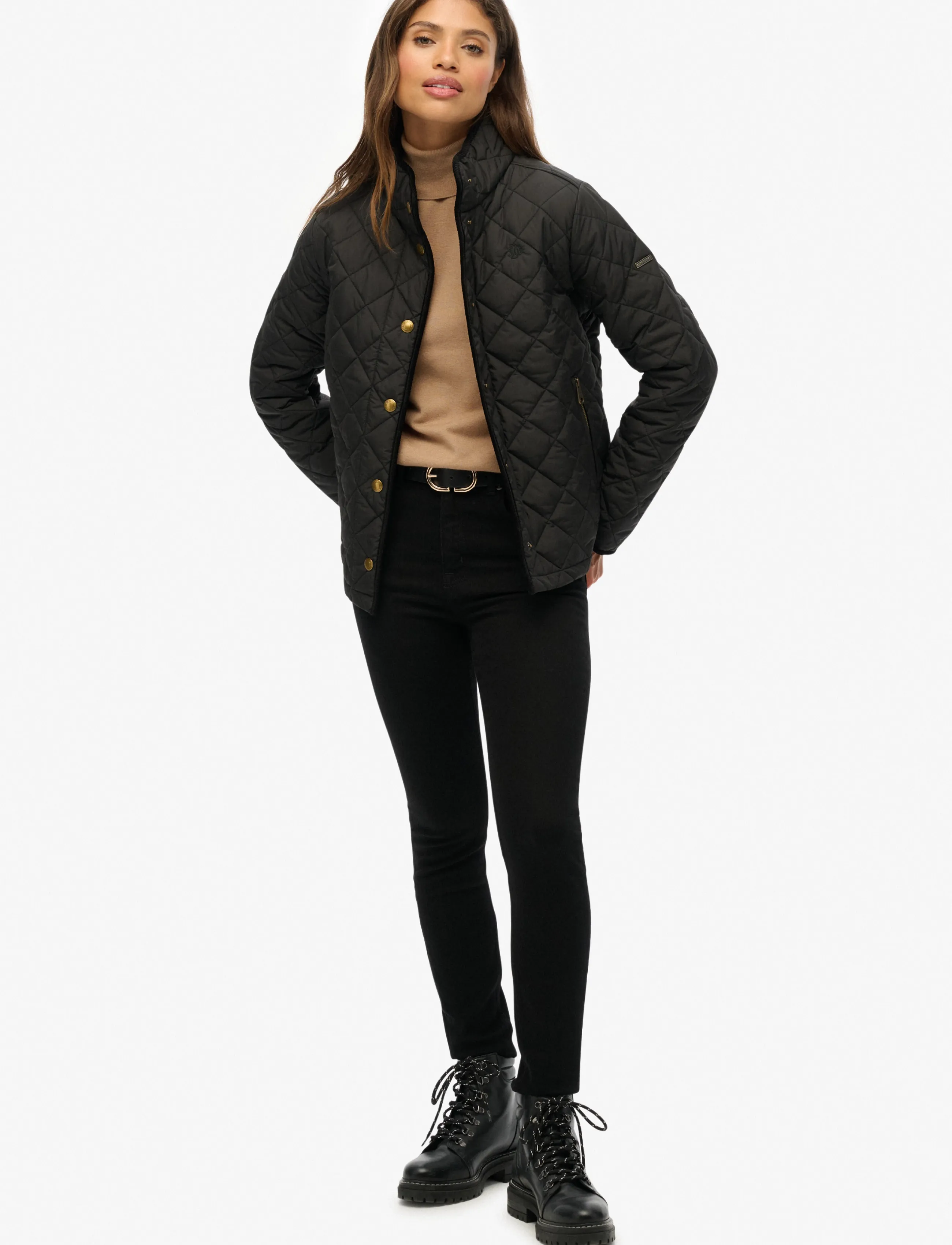 Superdry - ESTATE COUNTRY LINER JACKET - steppjacken - meteorite black - 5