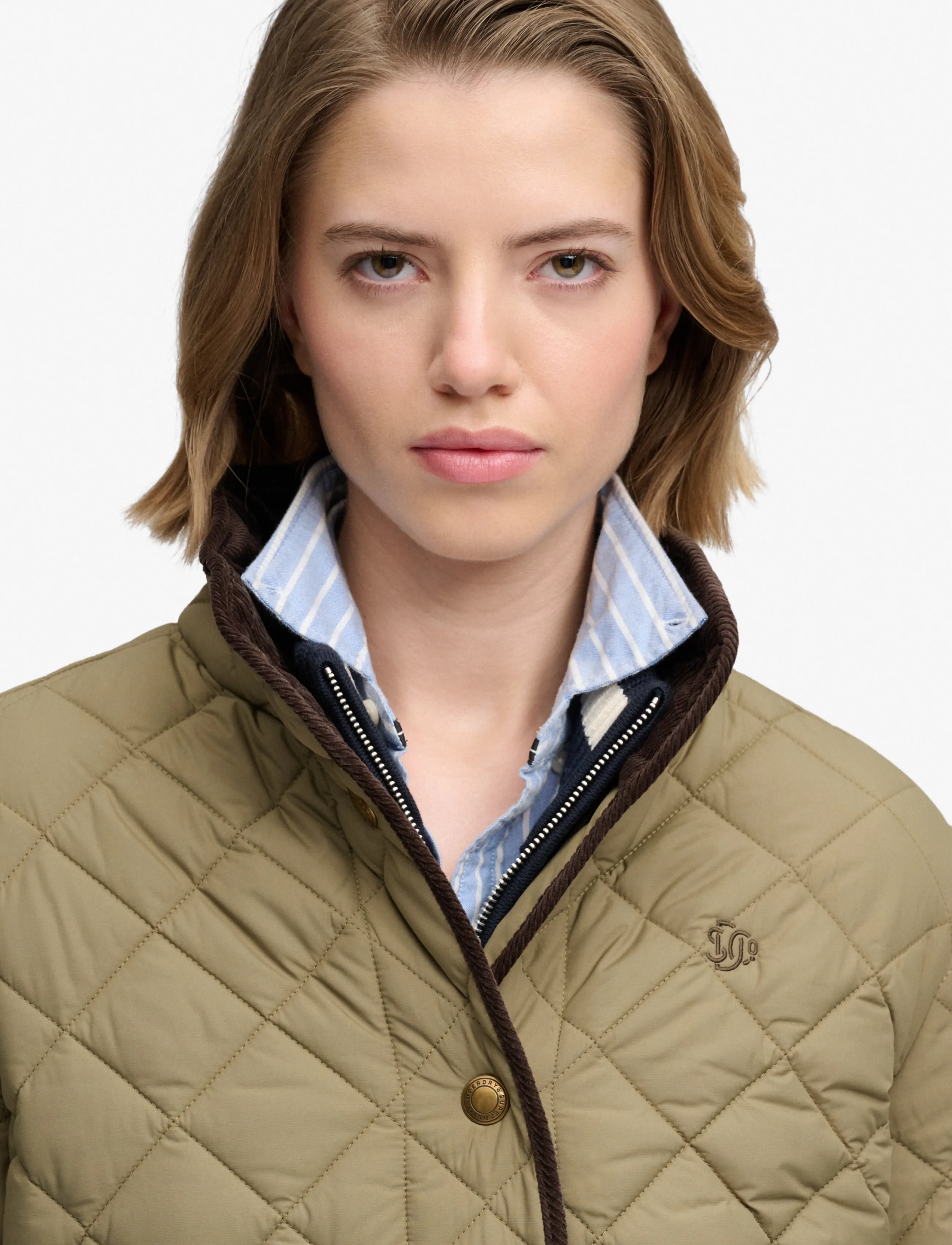 Superdry - ESTATE COUNTRY LINER JACKET - tepitud jakid - moss khaki - 2