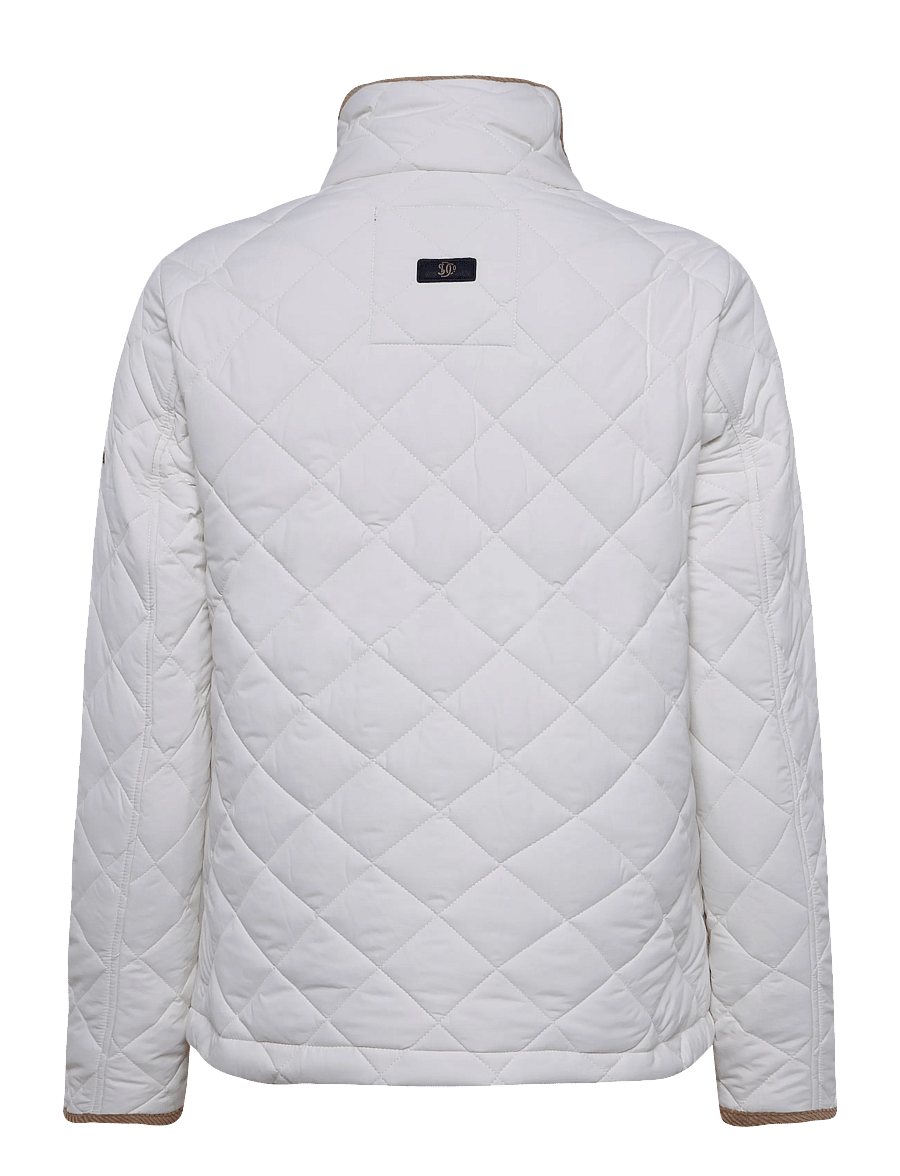Superdry - ESTATE COUNTRY LINER JACKET - quiltede jakker - off white - 2