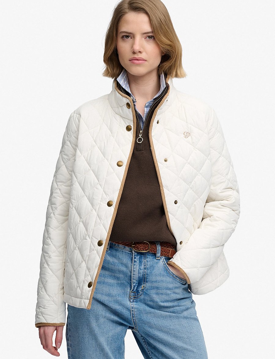 Superdry - ESTATE COUNTRY LINER JACKET - steppjacken - off white - 0