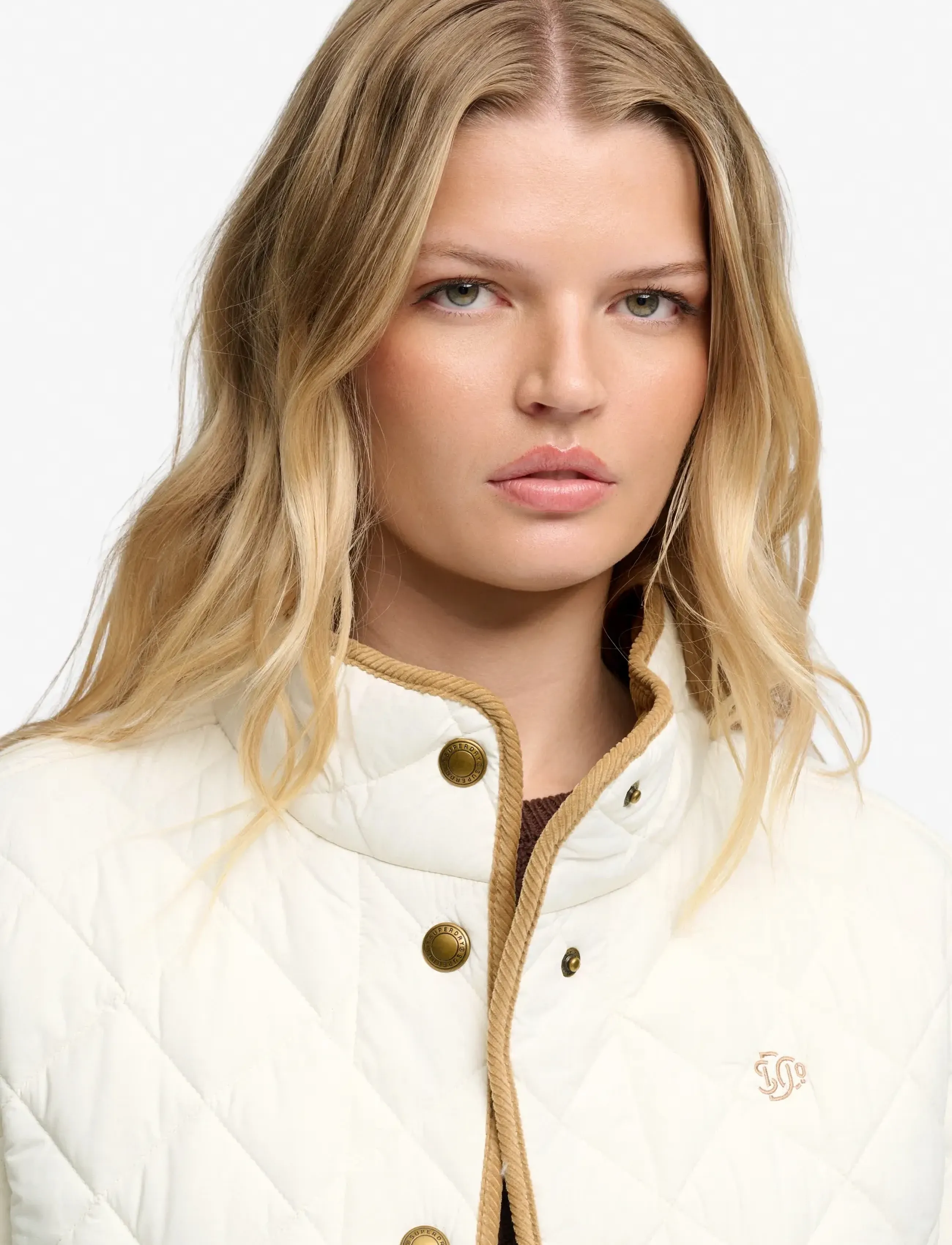 Superdry - ESTATE COUNTRY LINER JACKET - spring jackets - off white - 4