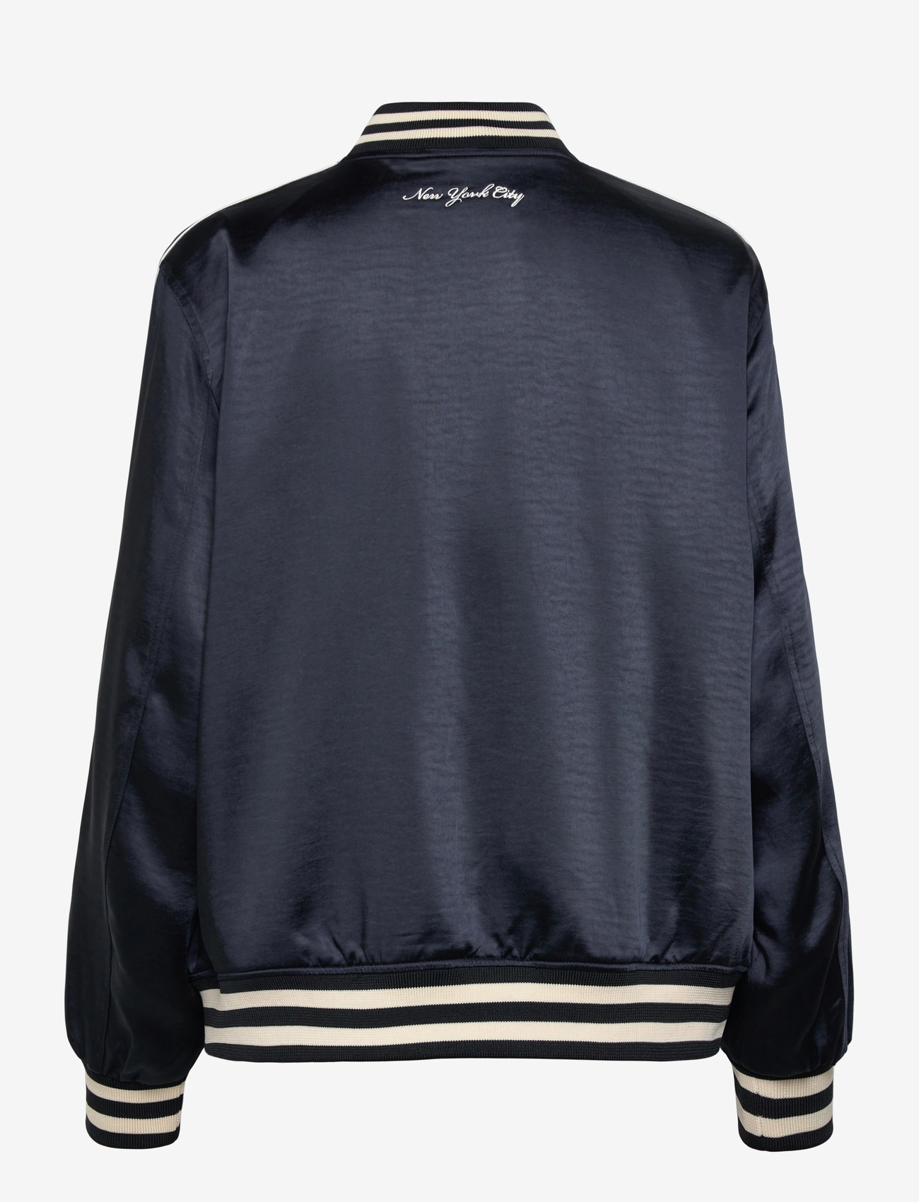 Superdry - VARSITY SATIN BOMBER JACKET - tunna jackor - eclipse navy - 2