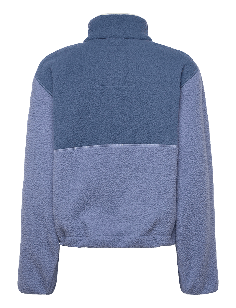 Superdry - COLOUR BLOCK FLEECE PULL OVER - oberteile - tidal blue - 2