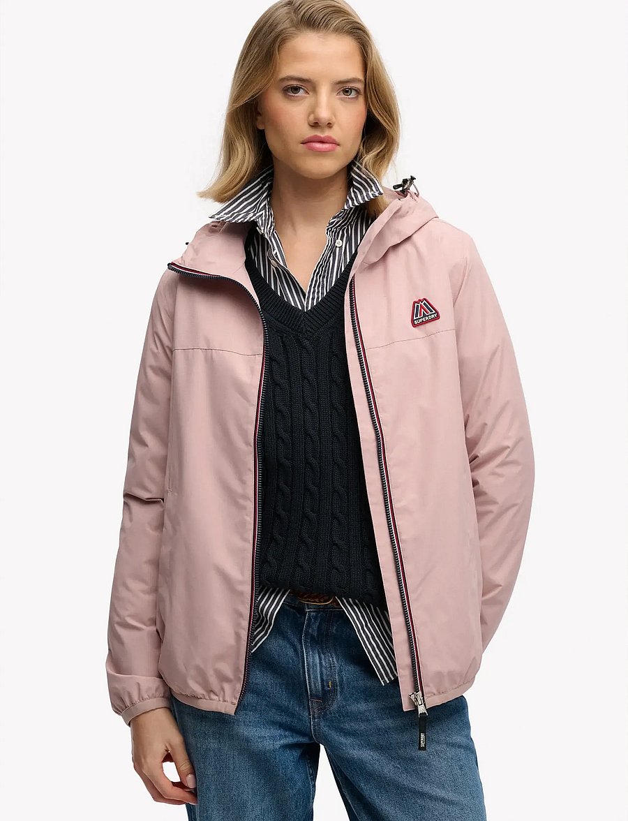 Superdry - ESSENTIAL TRI WINDBREAKER JKT - outdoor jacken - adobe rose - 0