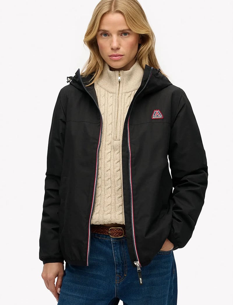 Superdry - ESSENTIAL TRI WINDBREAKER JKT - friluftsjakker - black - 0