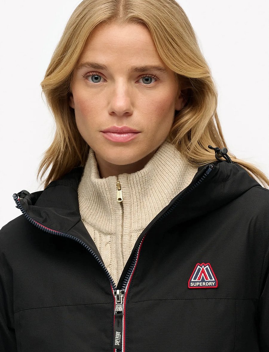 Superdry - ESSENTIAL TRI WINDBREAKER JKT - välijoped - black - 3