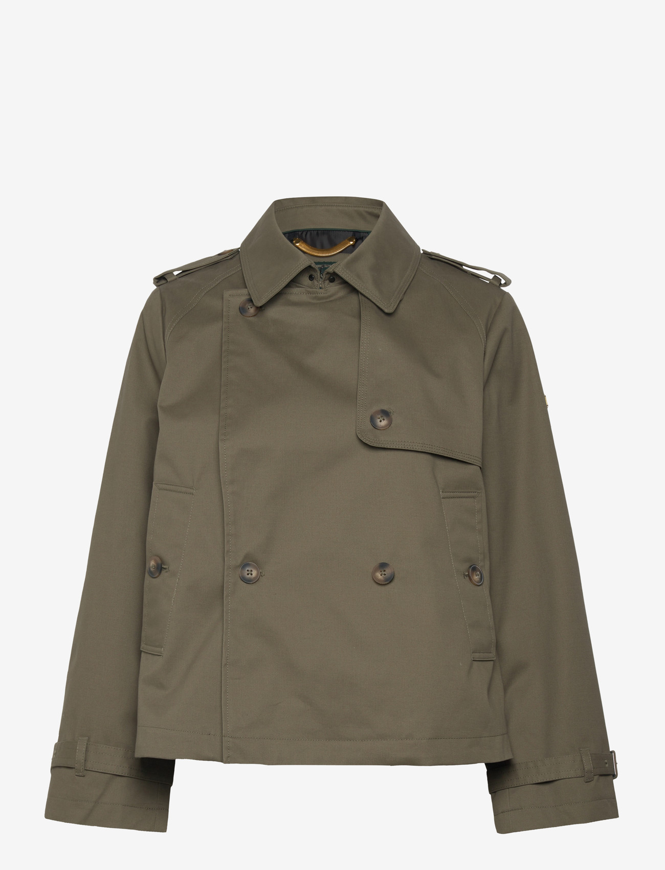 Superdry - SHORT TRENCH COAT - trenchcoats - dusty olive green - 2