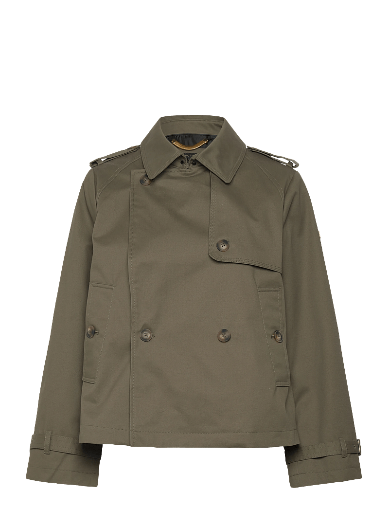 Superdry - SHORT TRENCH COAT - trenchcoats - dusty olive green - 2