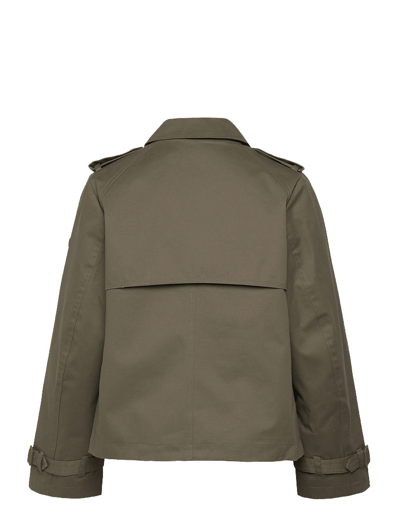 Superdry - SHORT TRENCH COAT - trenchcoats - dusty olive green - 3