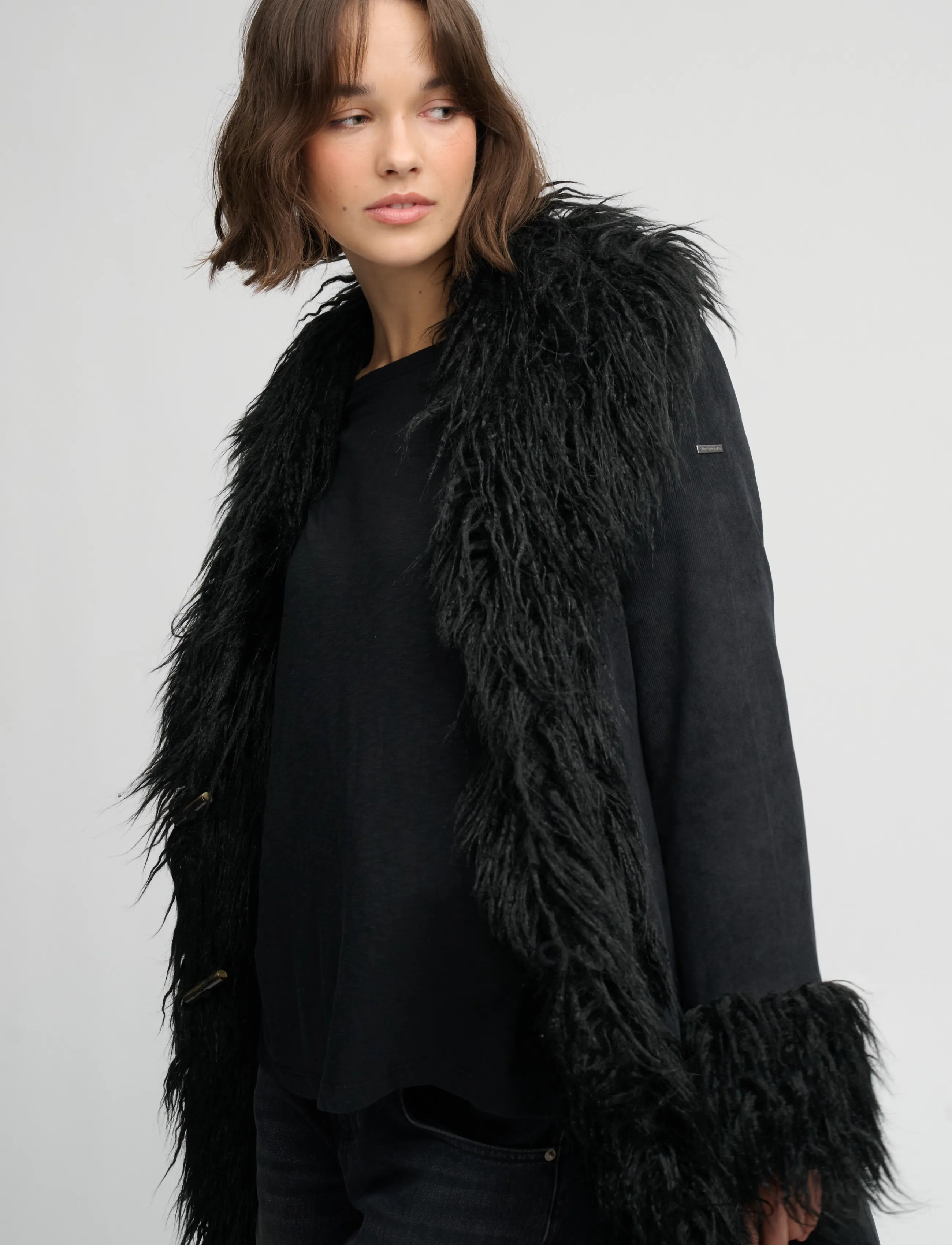 Superdry Long Afghan Coat jackor dam – bild 5
