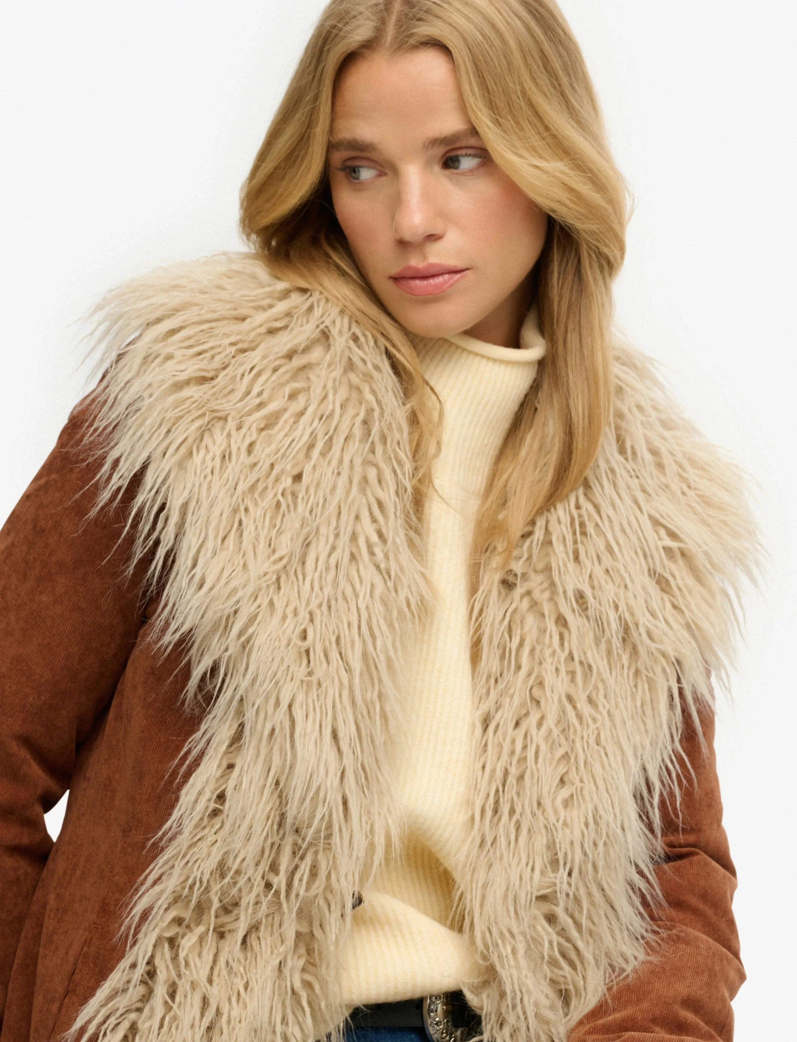 Superdry - LONG AFGHAN COAT - gefütterte & daunenjacken - rustic chestnut brown - 5