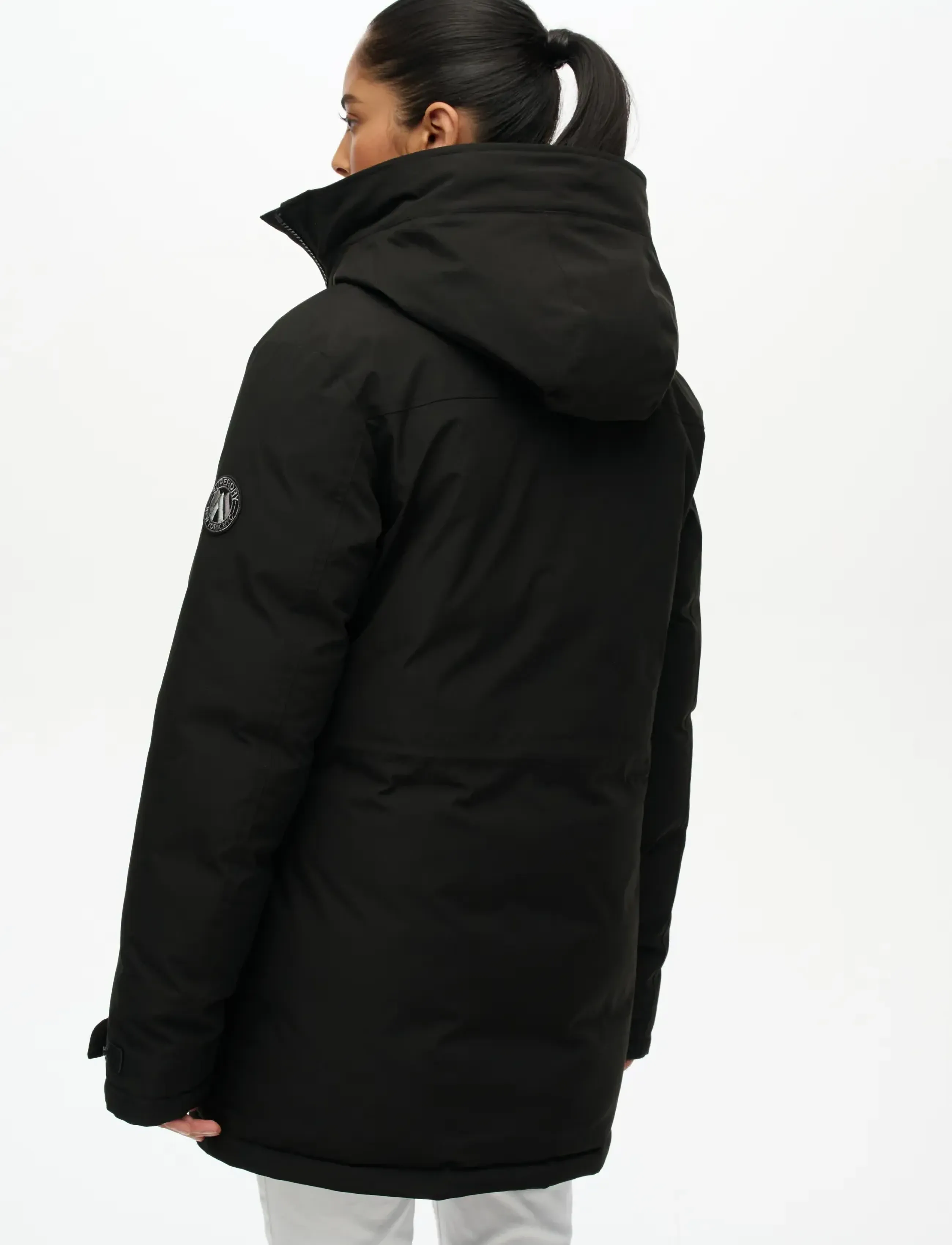 Superdry - CITY PADDED PARKA JACKET - black - 2