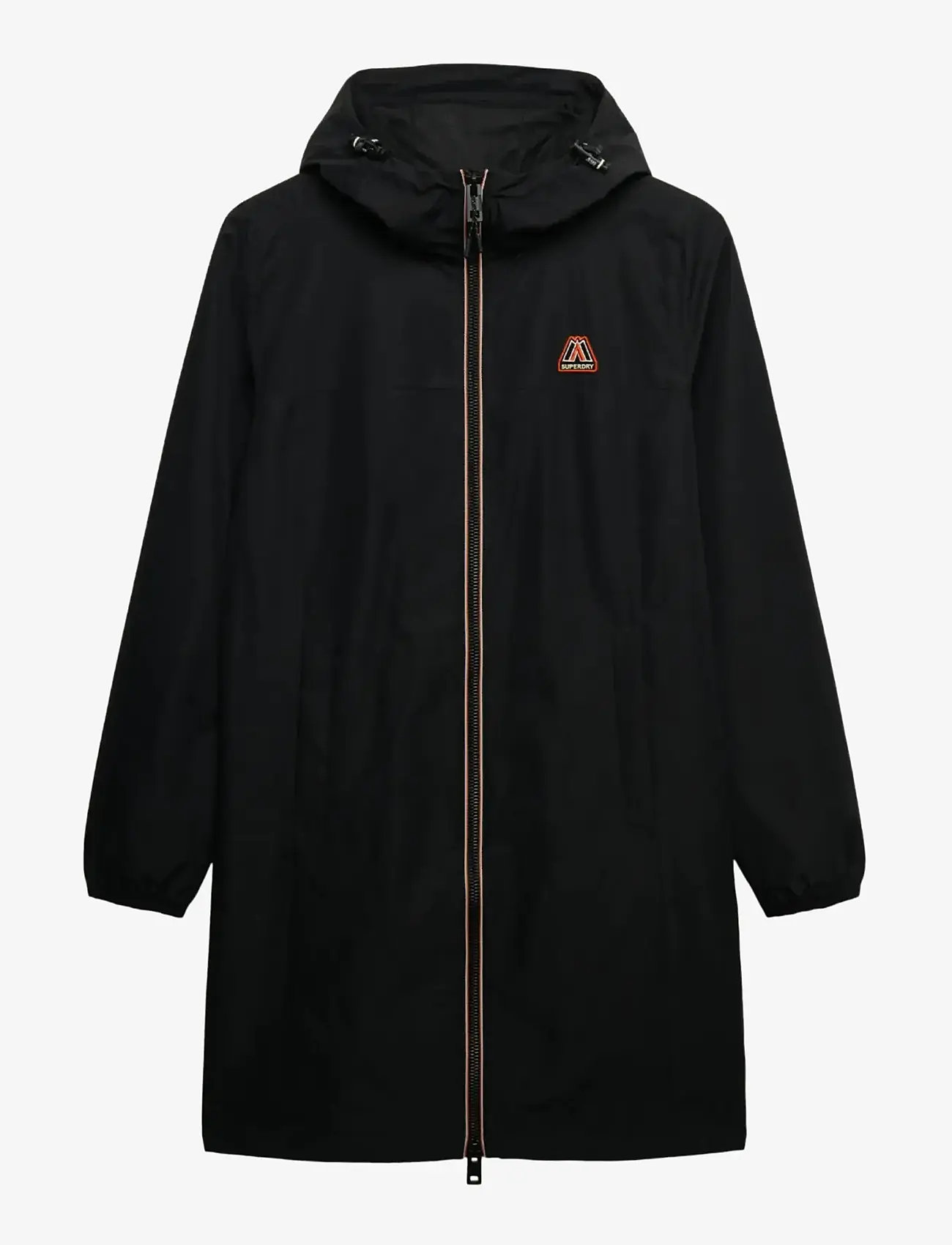 Superdry - LONGLINE TRI WINDBREAKER JKT - outdoor jacken - black - 1