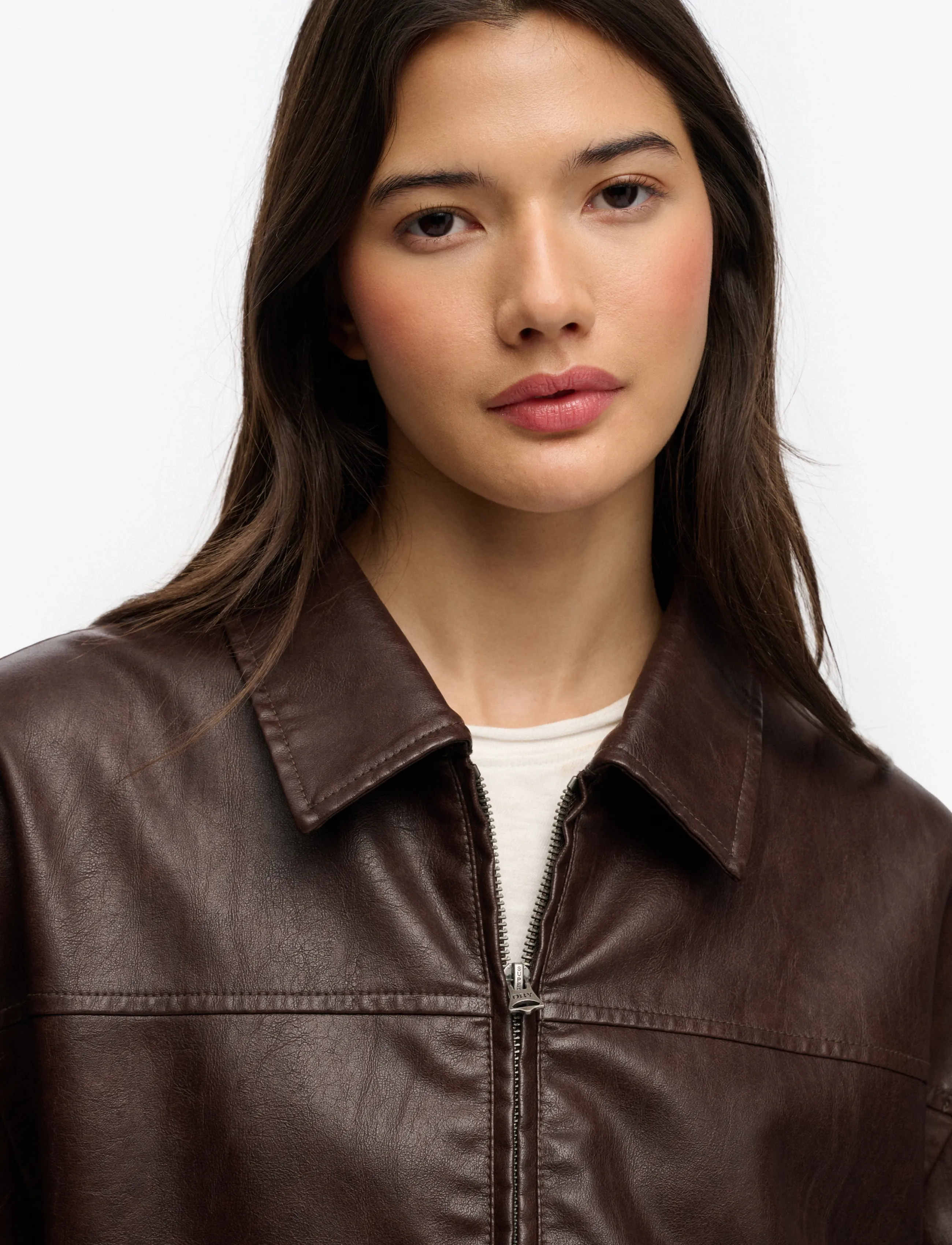 Superdry - COLLARED OVERSIZED BOMBER - hot chocolate - 2
