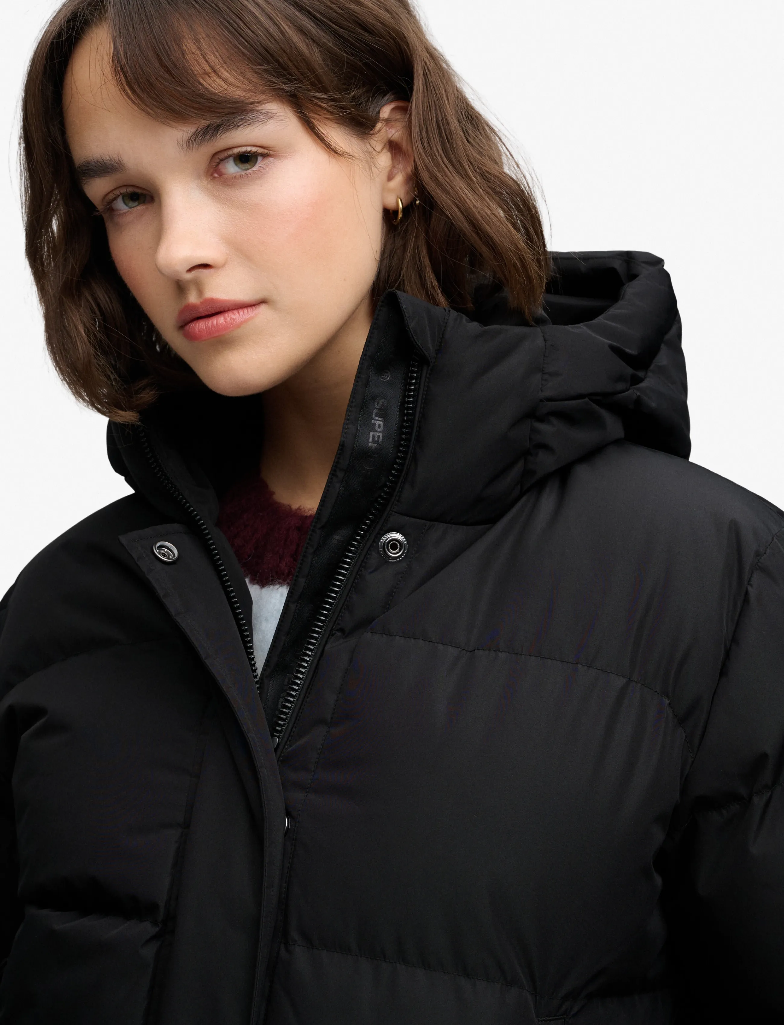 Superdry Hooded 5 Baffle Sports Puffer jackor dam – bild 5