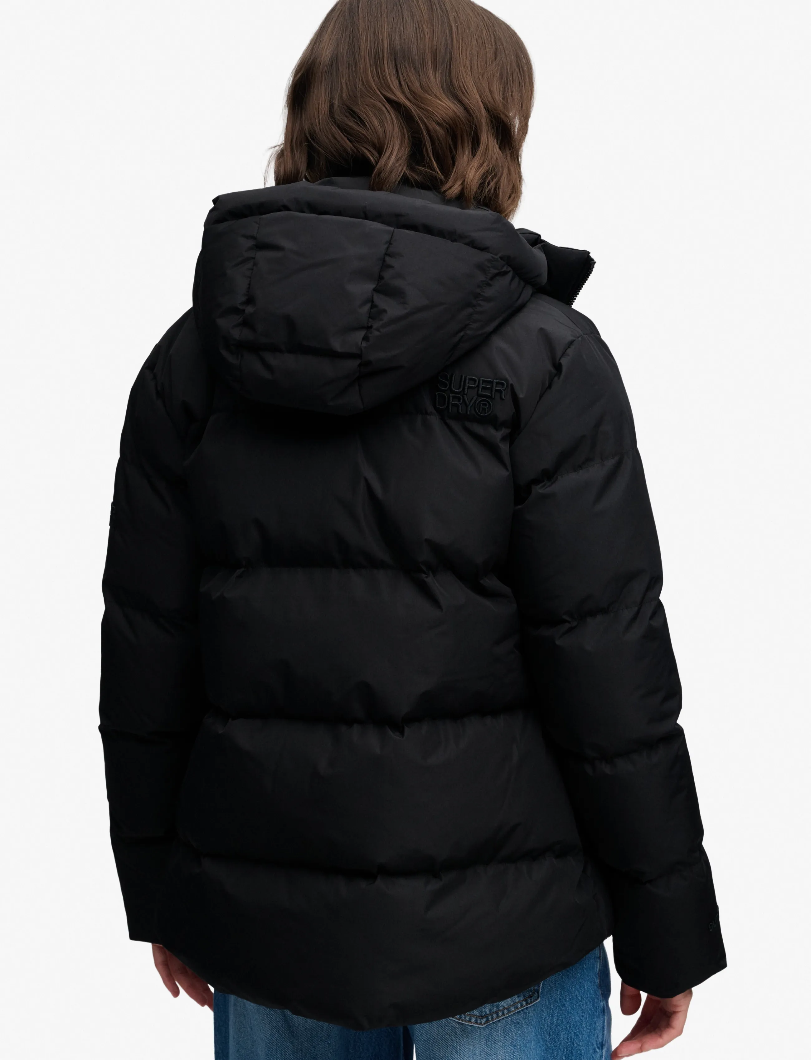 Superdry Hooded 5 Baffle Sports Puffer jackor dam – bild 9