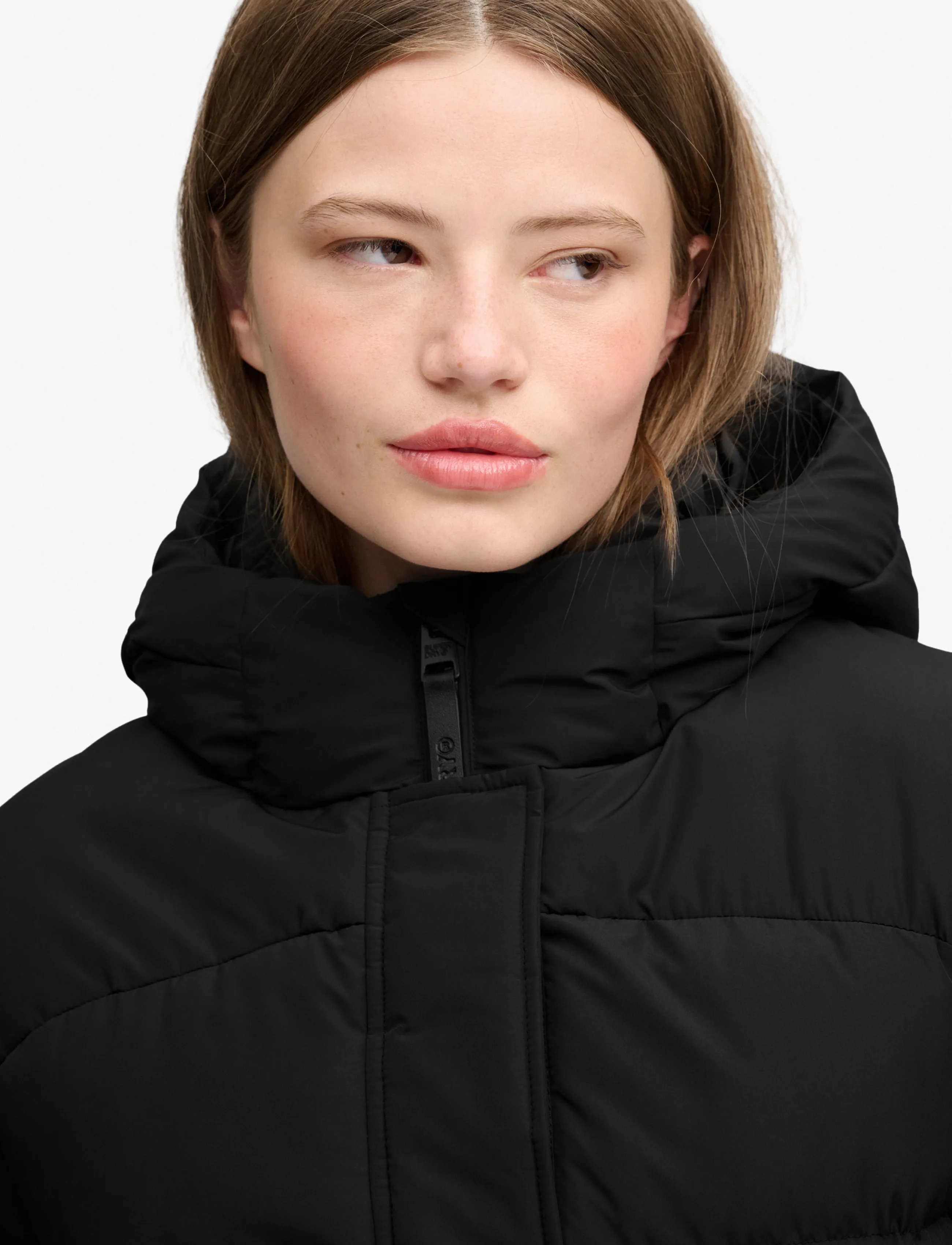 Superdry Hooded Sports Puffer Mid Jkt dunjackor dam – bild 4