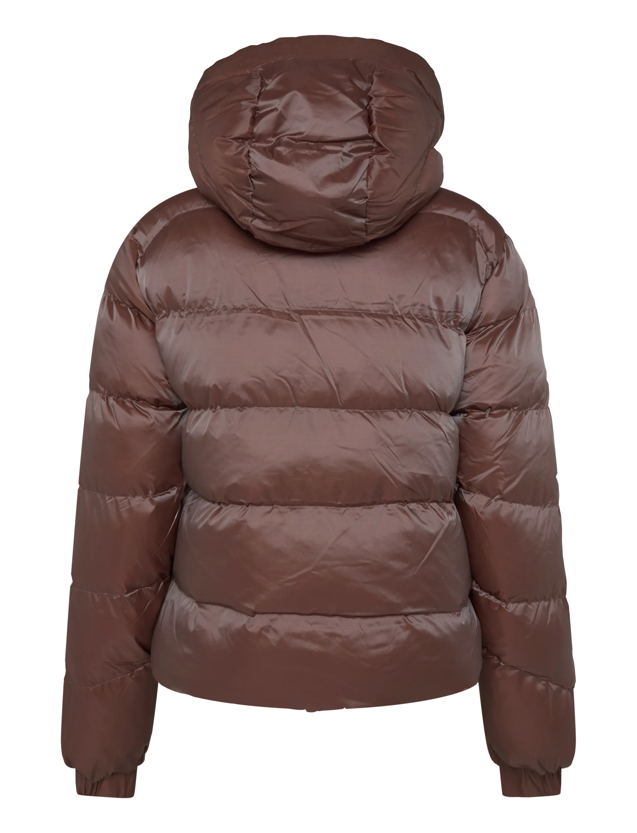 Superdry - HOODED SHINE PUFFER JACKET - outerwear - nutmeg spice brown sheen - 2