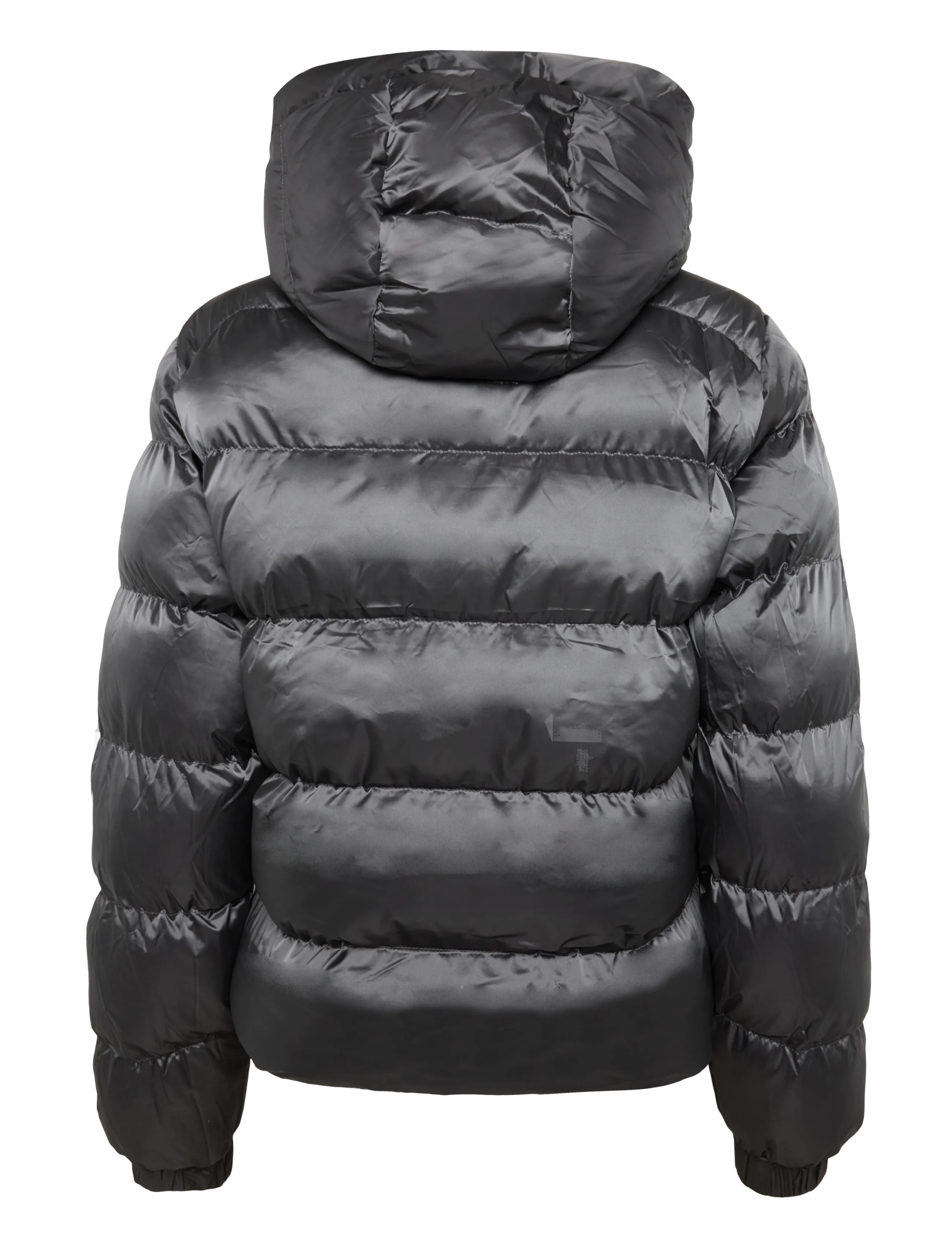 Superdry - HOODED SHINE PUFFER JACKET - winterjacken - black sheen - 2