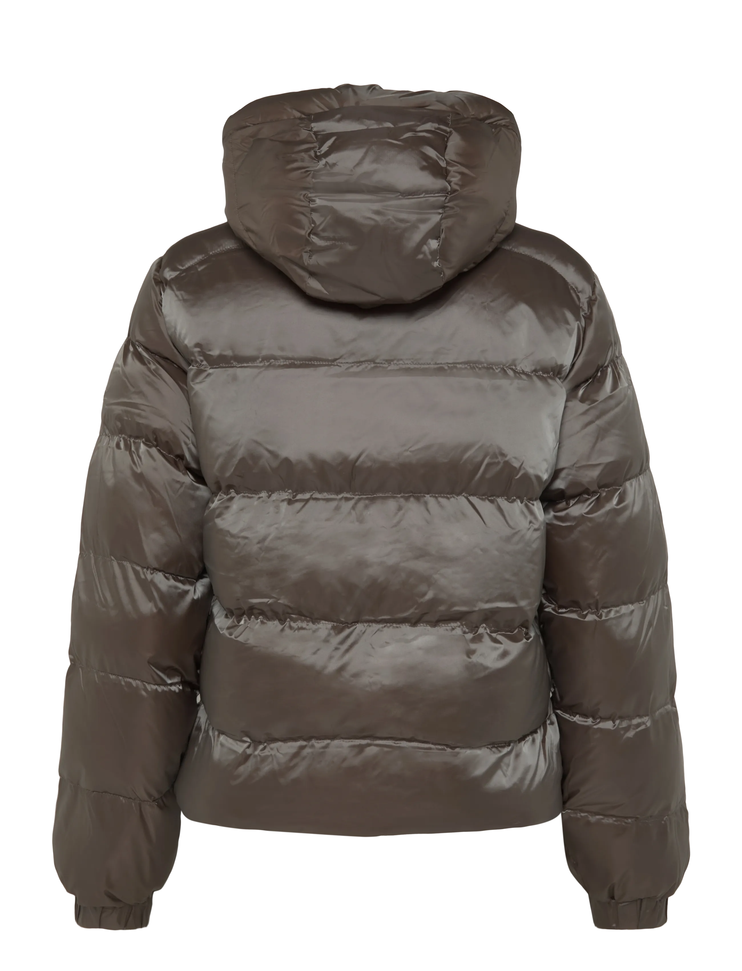 Superdry - HOODED SHINE PUFFER JACKET - winterjacken - deep khaki green - 2