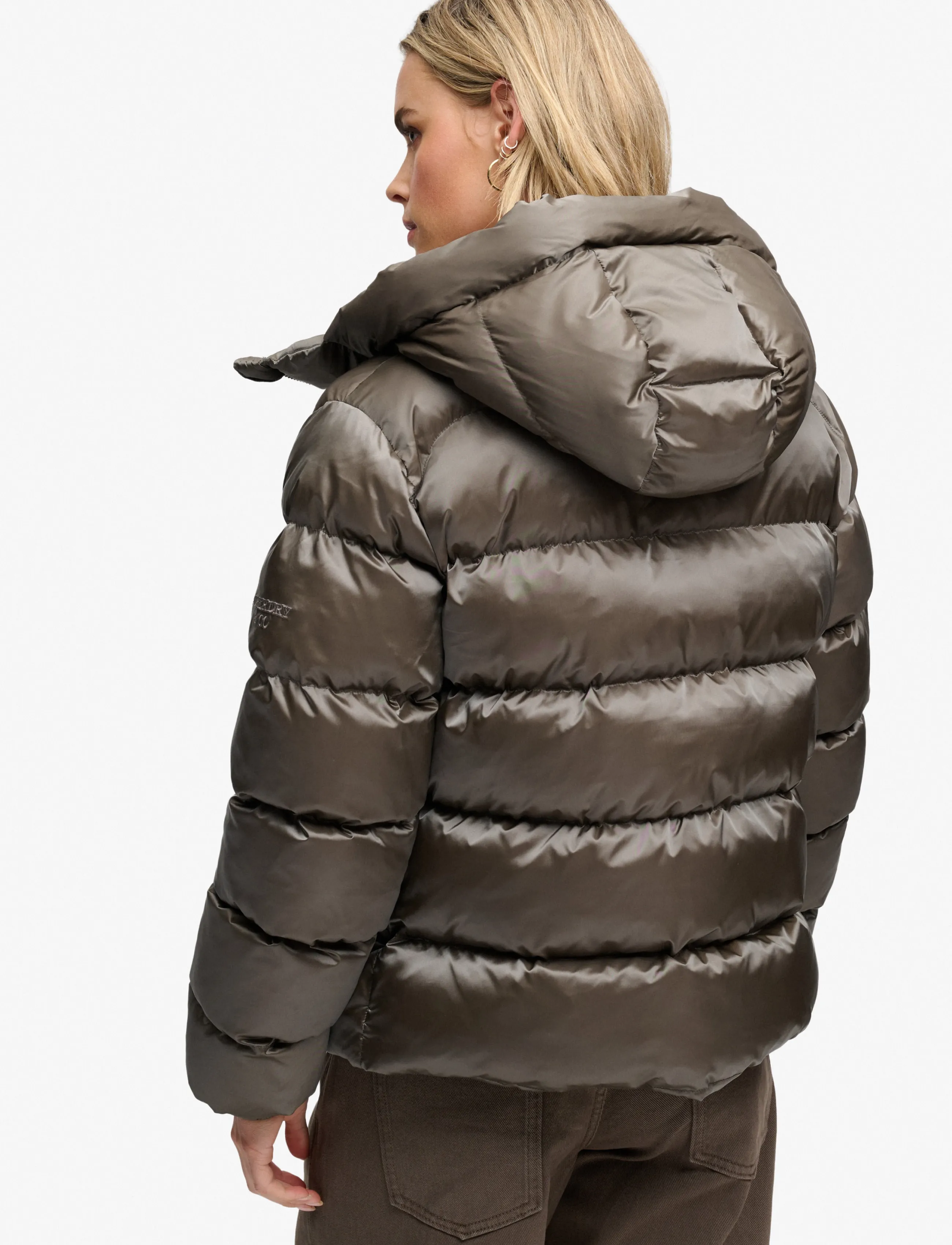 Superdry Hooded Shine Puffer Jacket jackor dam – bild 8