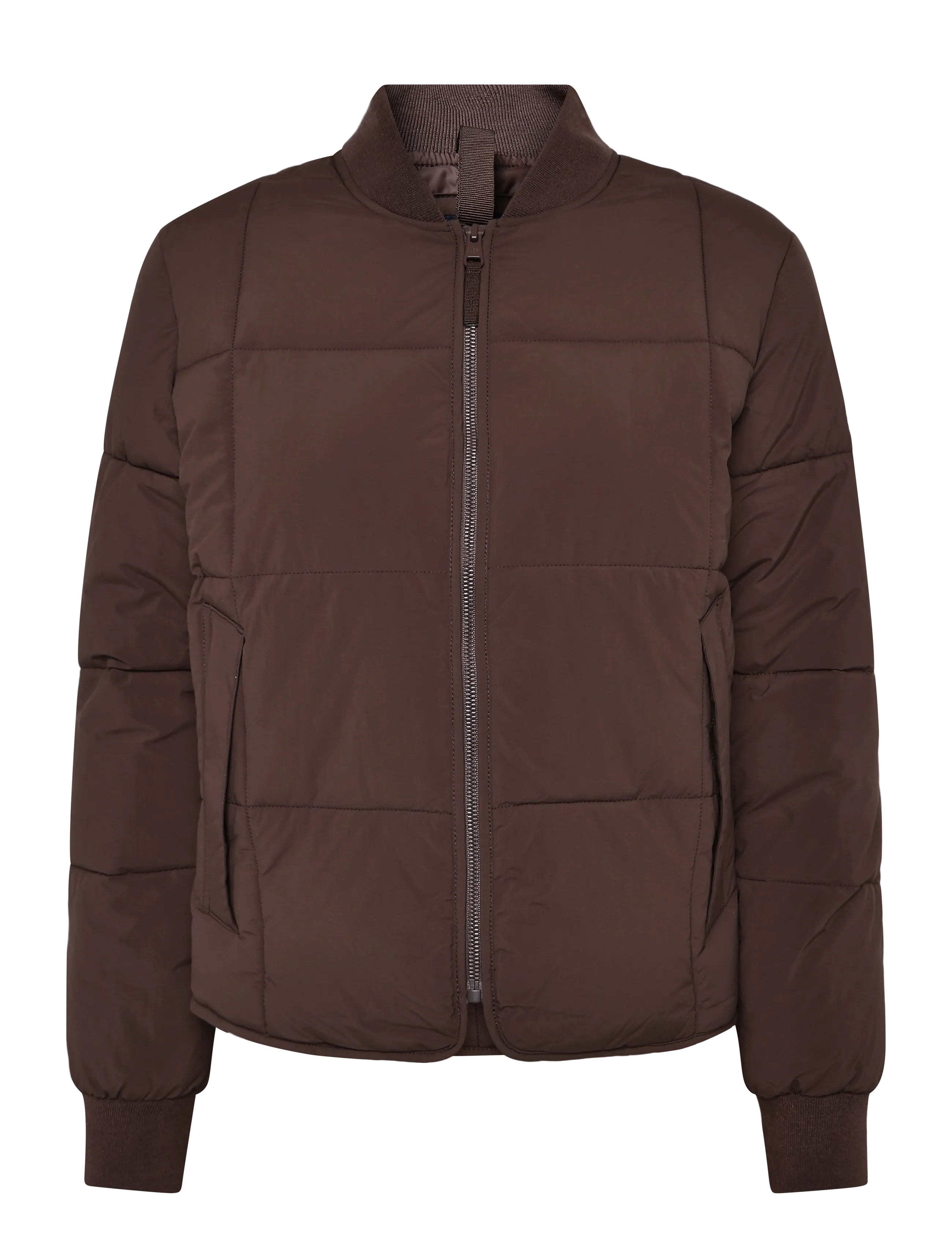 Superdry LARGE BOX QUILT LINER JACKET - Jacken & Mäntel - COFFEE BEAN BROWN / brown