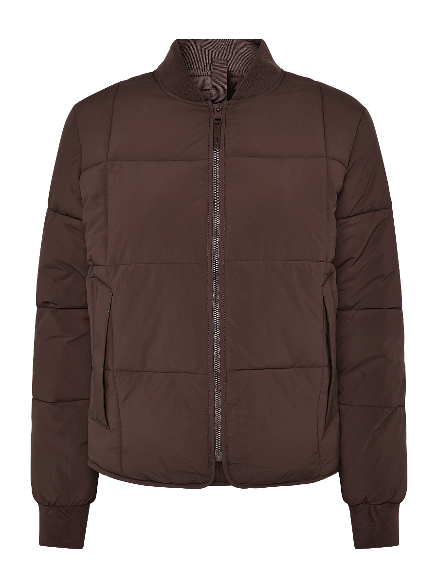 Superdry - LARGE BOX QUILT LINER JACKET - tunna jackor - coffee bean brown - 1