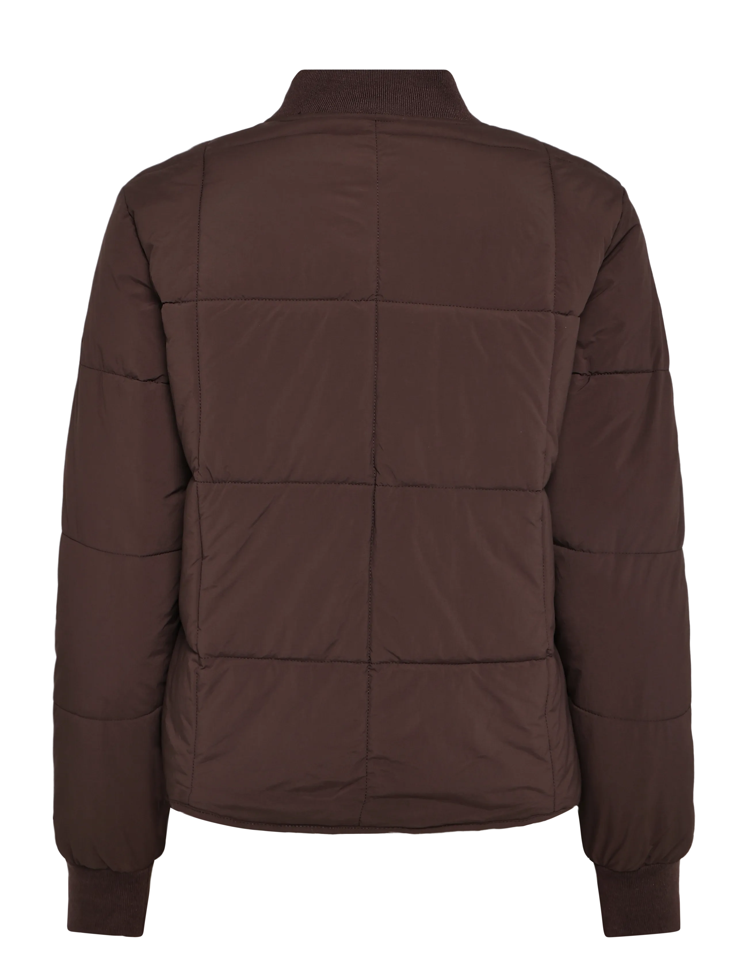 Superdry - LARGE BOX QUILT LINER JACKET - frühlingsjacken - coffee bean brown - 2