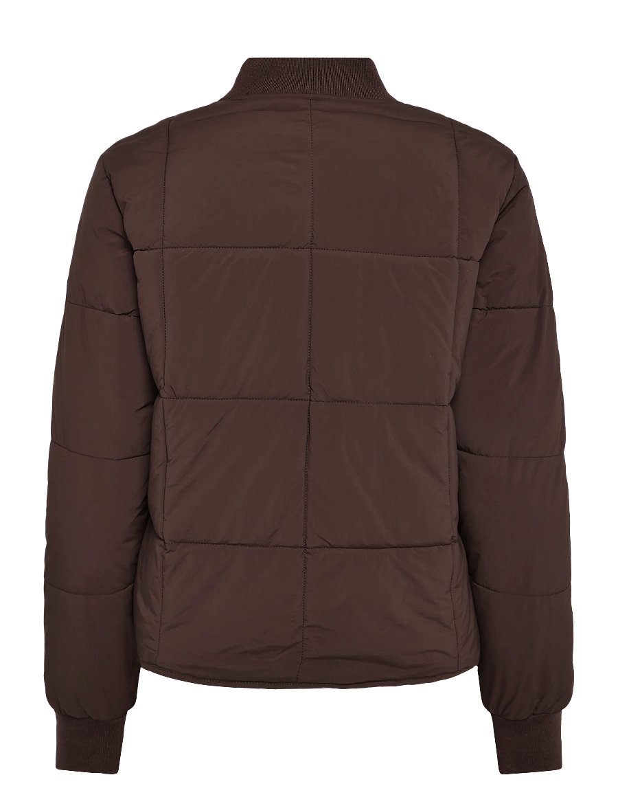 Superdry - LARGE BOX QUILT LINER JACKET - tunna jackor - coffee bean brown - 2