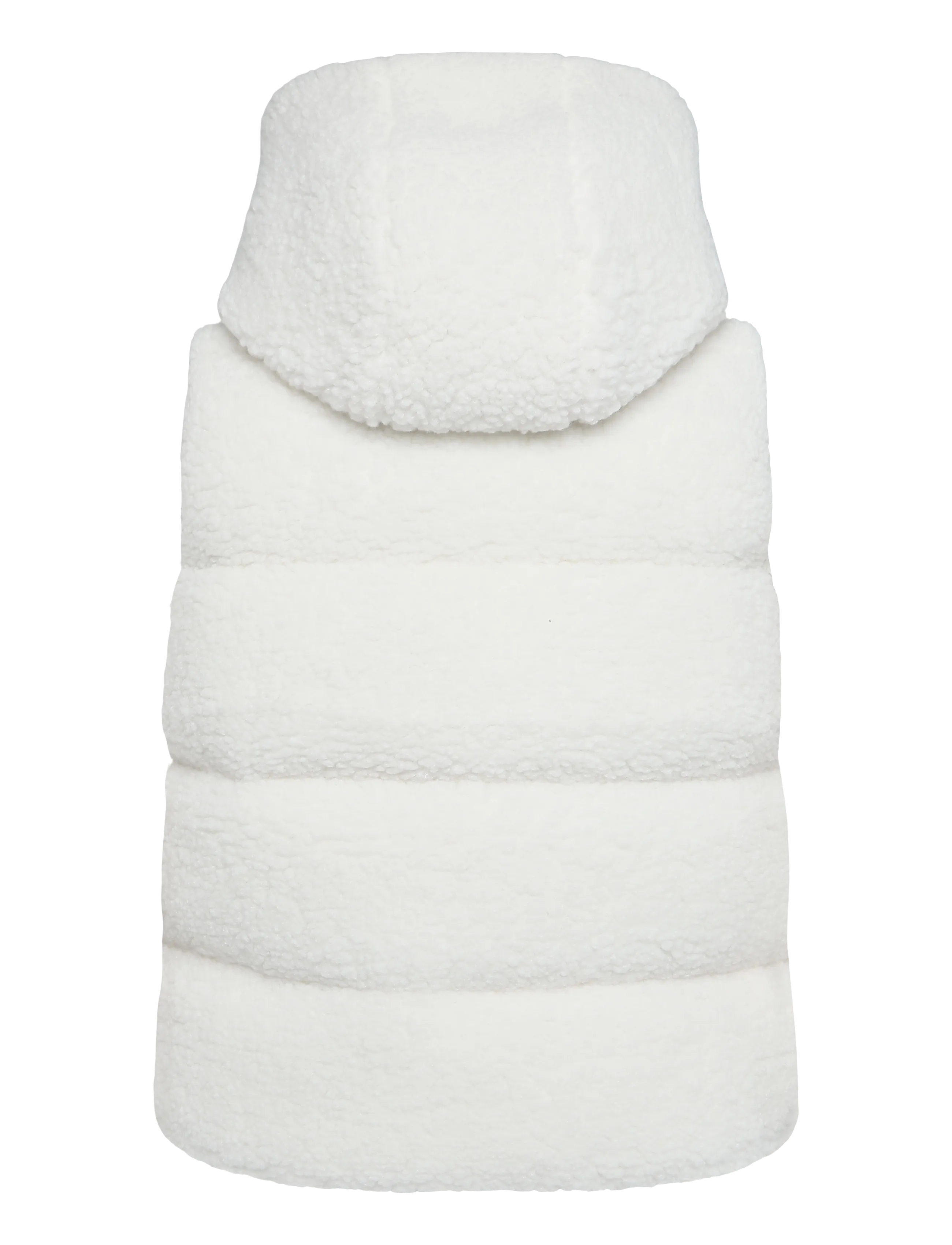 Superdry - BORG BAFFLE GILET - chalk white - 2