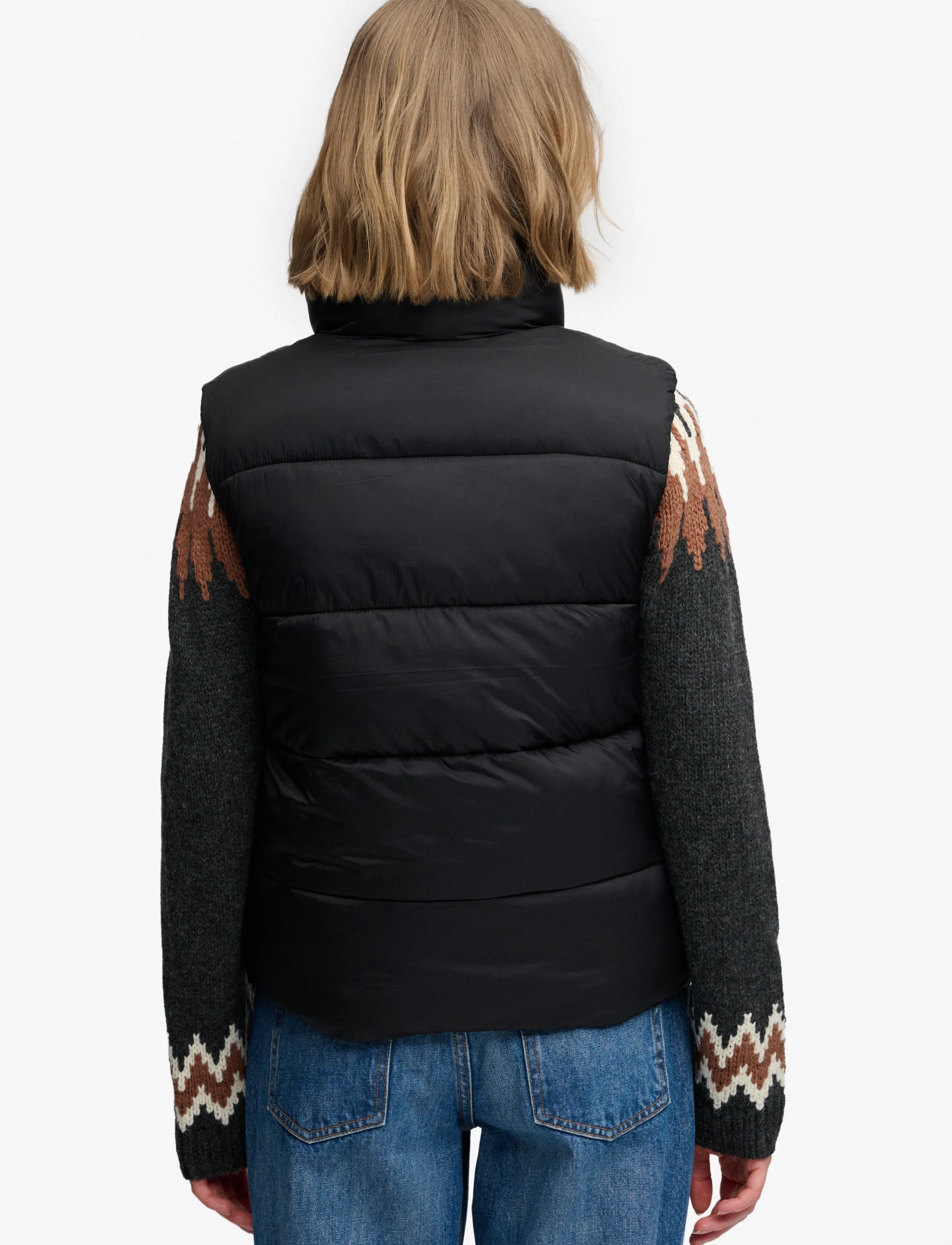 Superdry - BORG LINED GILET - black - 2