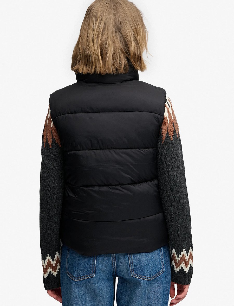 Superdry - BORG LINED GILET - black - 2