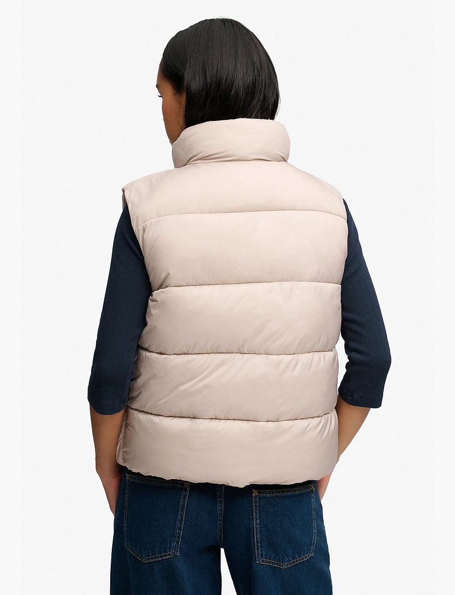 Superdry - BORG LINED GILET - overtøj - mushroom beige - 2