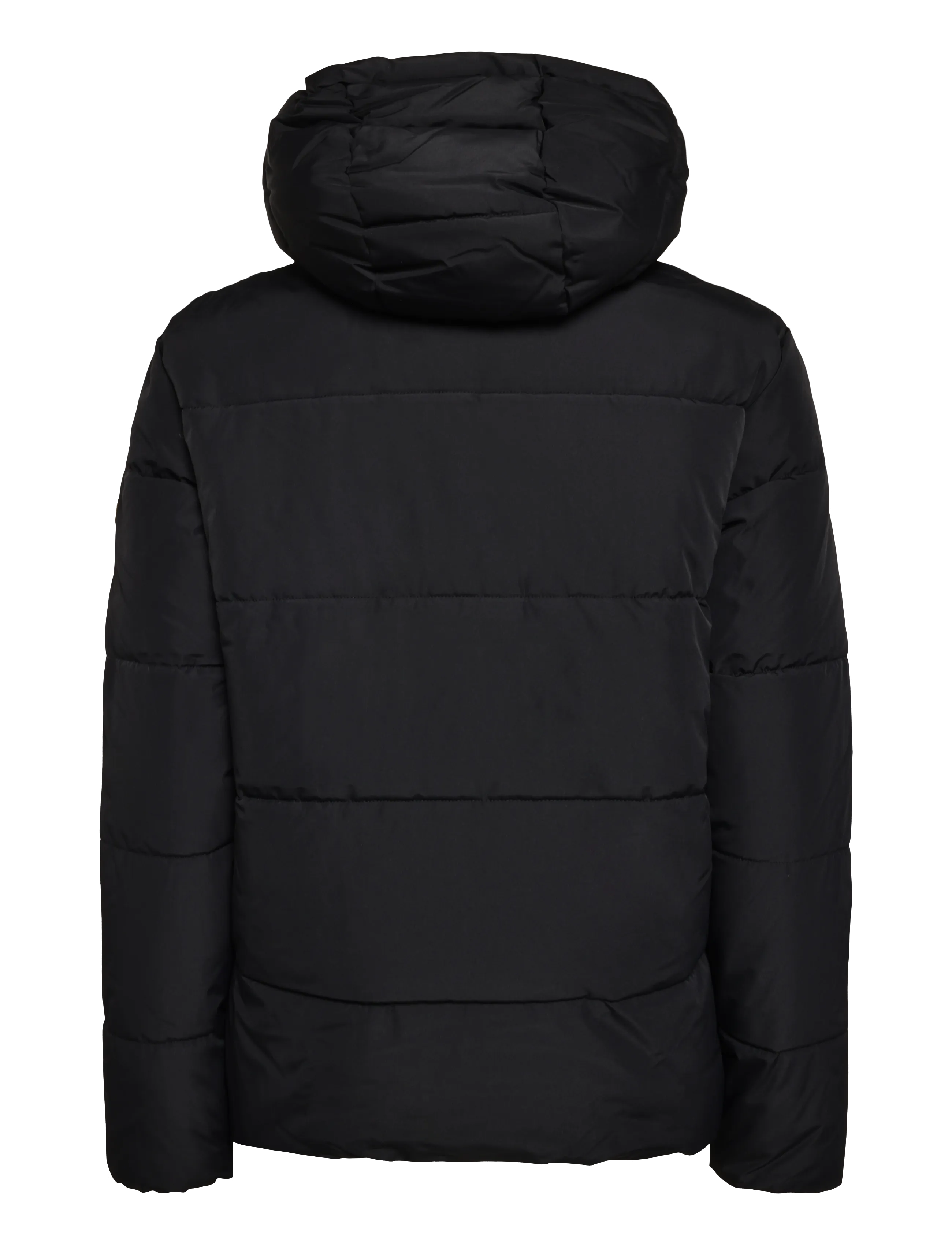 Superdry - PREMIUM HOOD PUFFER JKT - Žieminės striukės - black - 2